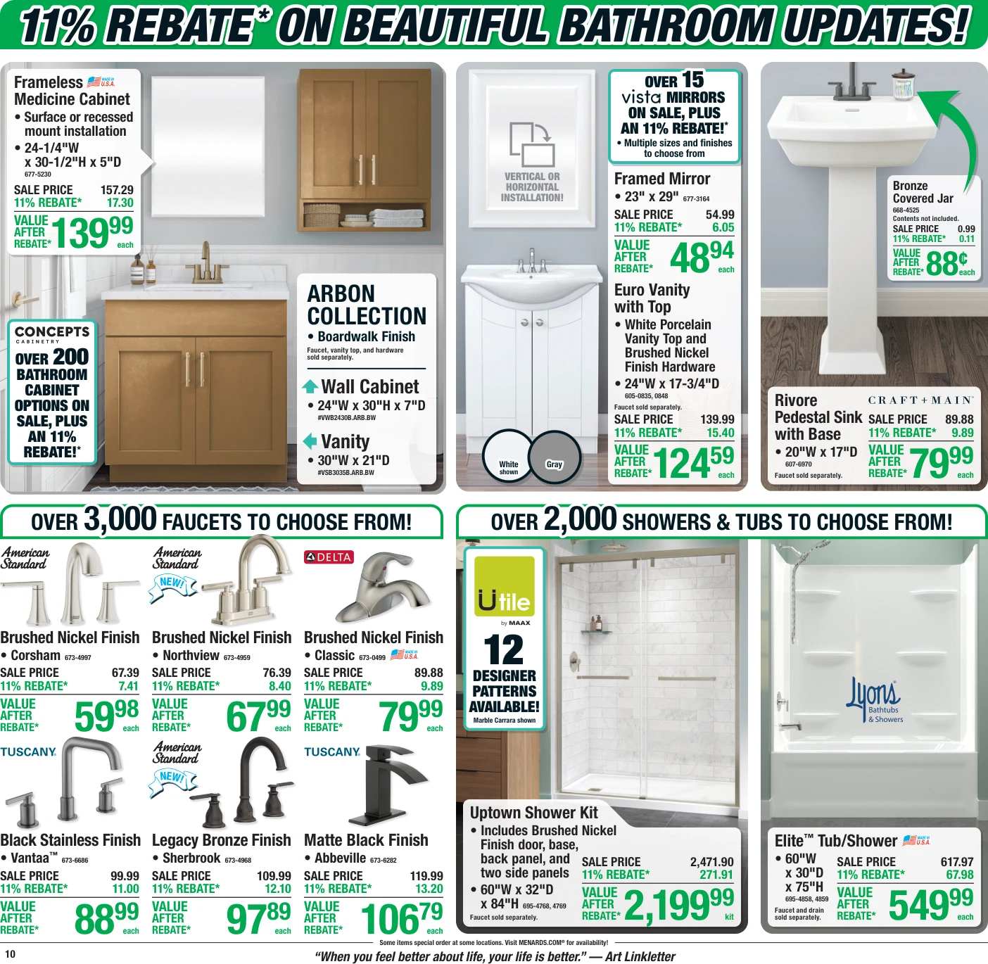 Menards 11% Rebate* Sale - Page 14