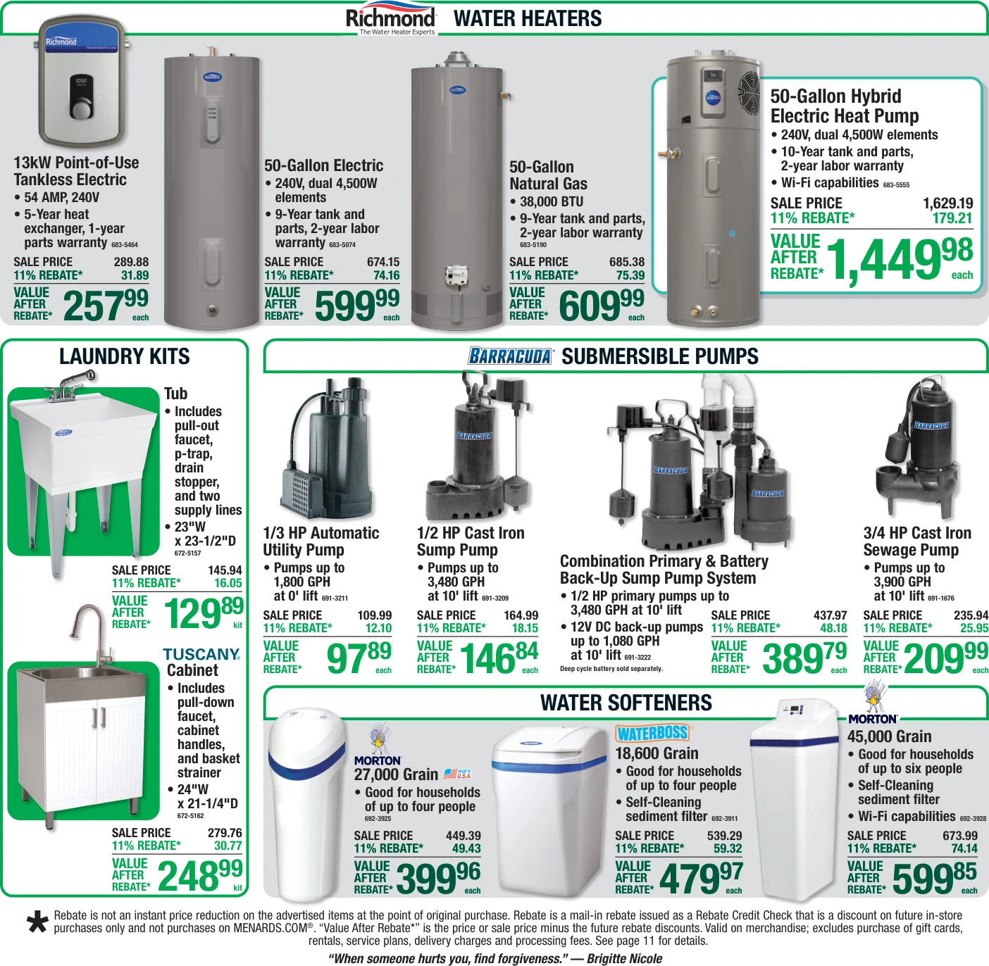 Menards 11% Rebate* Sale - Page 15