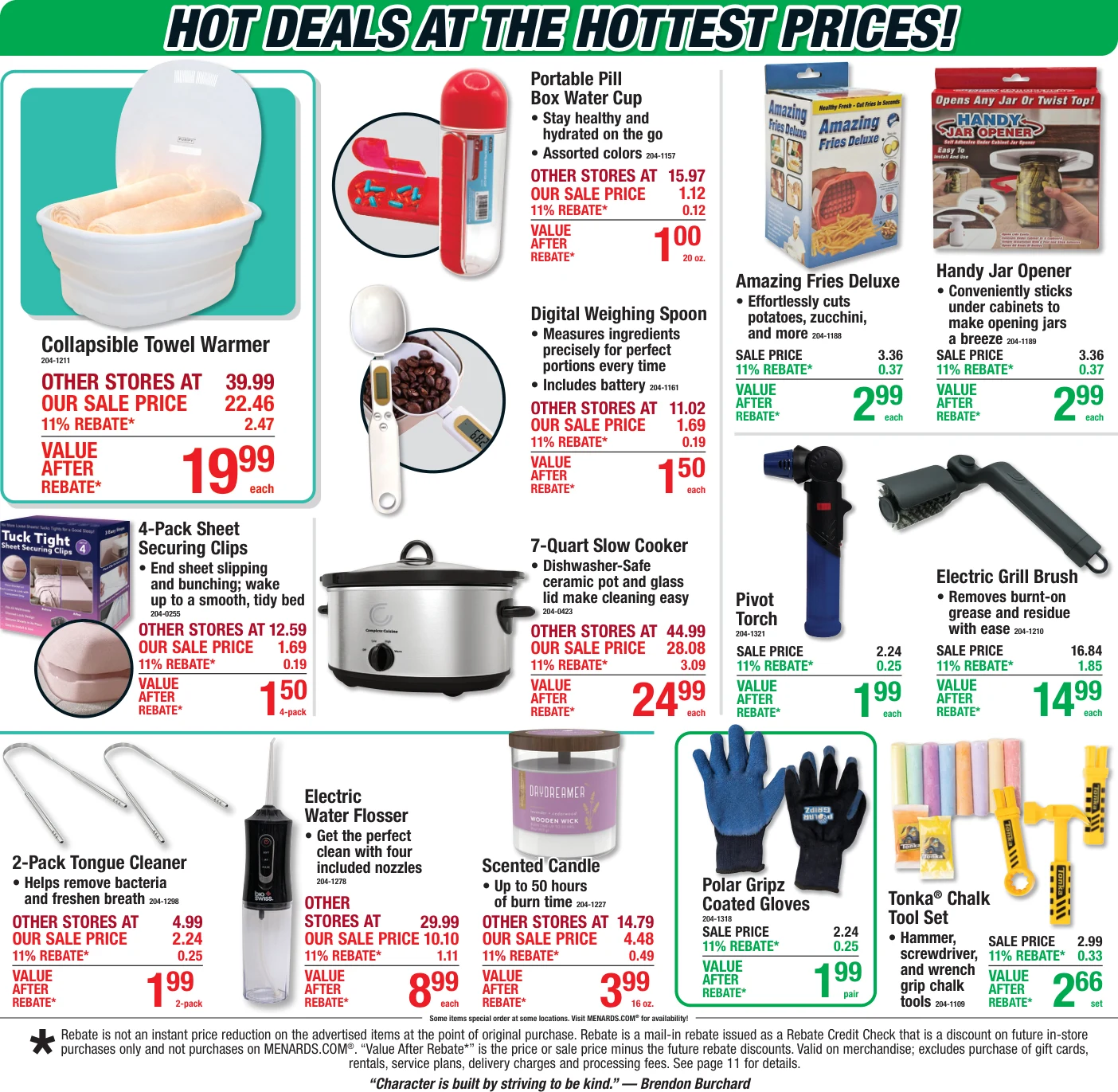 Menards 11% Rebate* Sale - Page 2