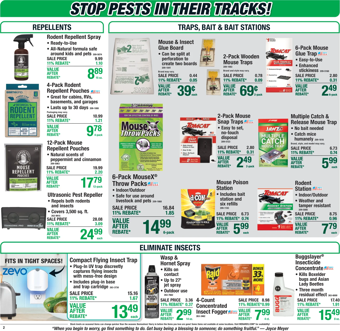 Menards 11% Rebate* Sale - Page 3