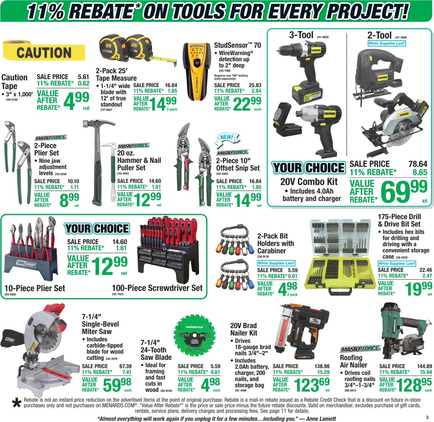 Menards 11% Rebate* Sale - Page 4