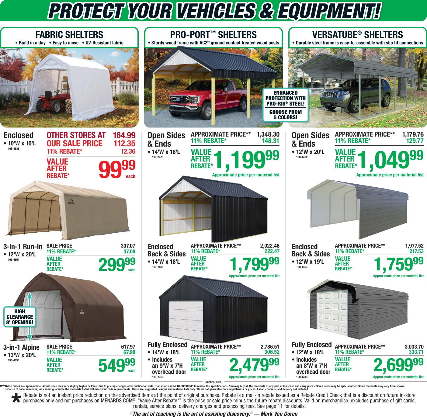 Menards 11% Rebate* Sale - Page 5