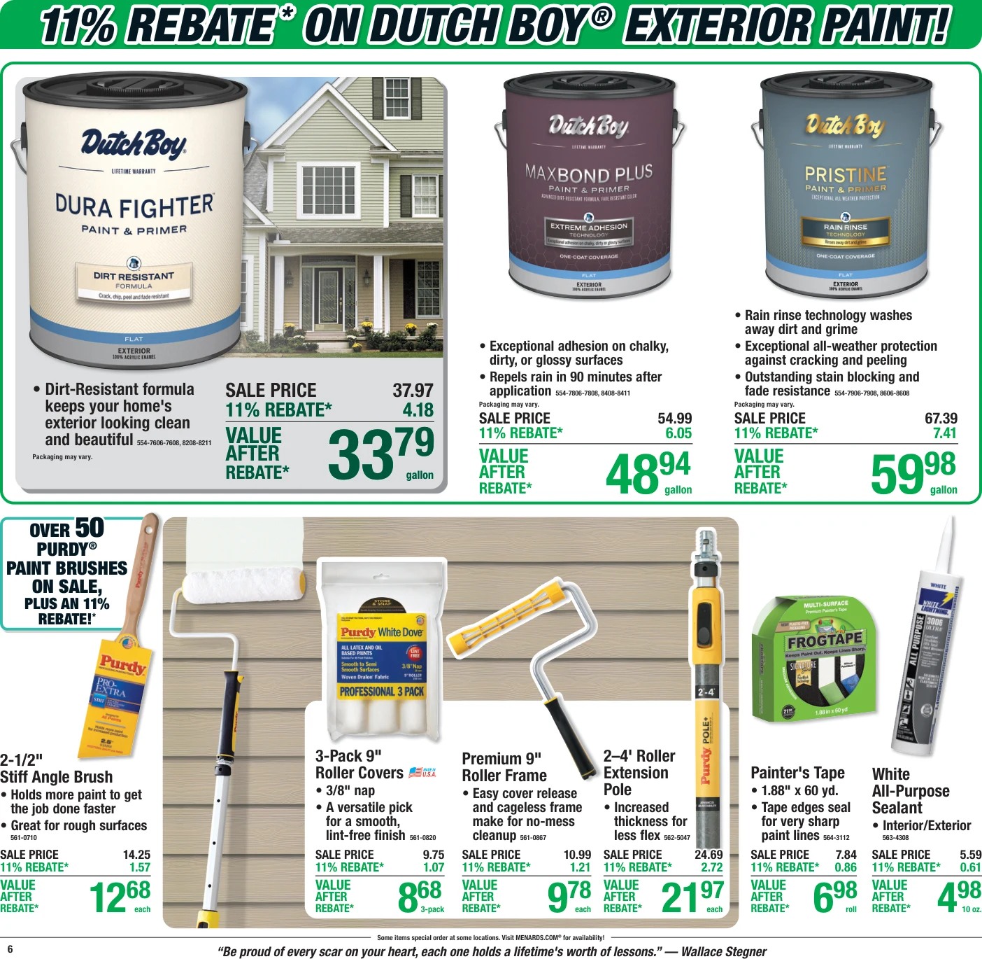 Menards 11% Rebate* Sale - Page 9