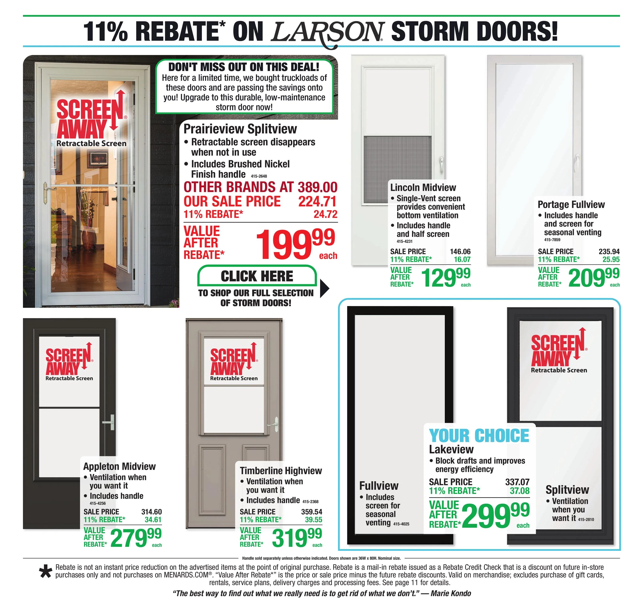 Menards 11% Rebate* Sale - Page 10