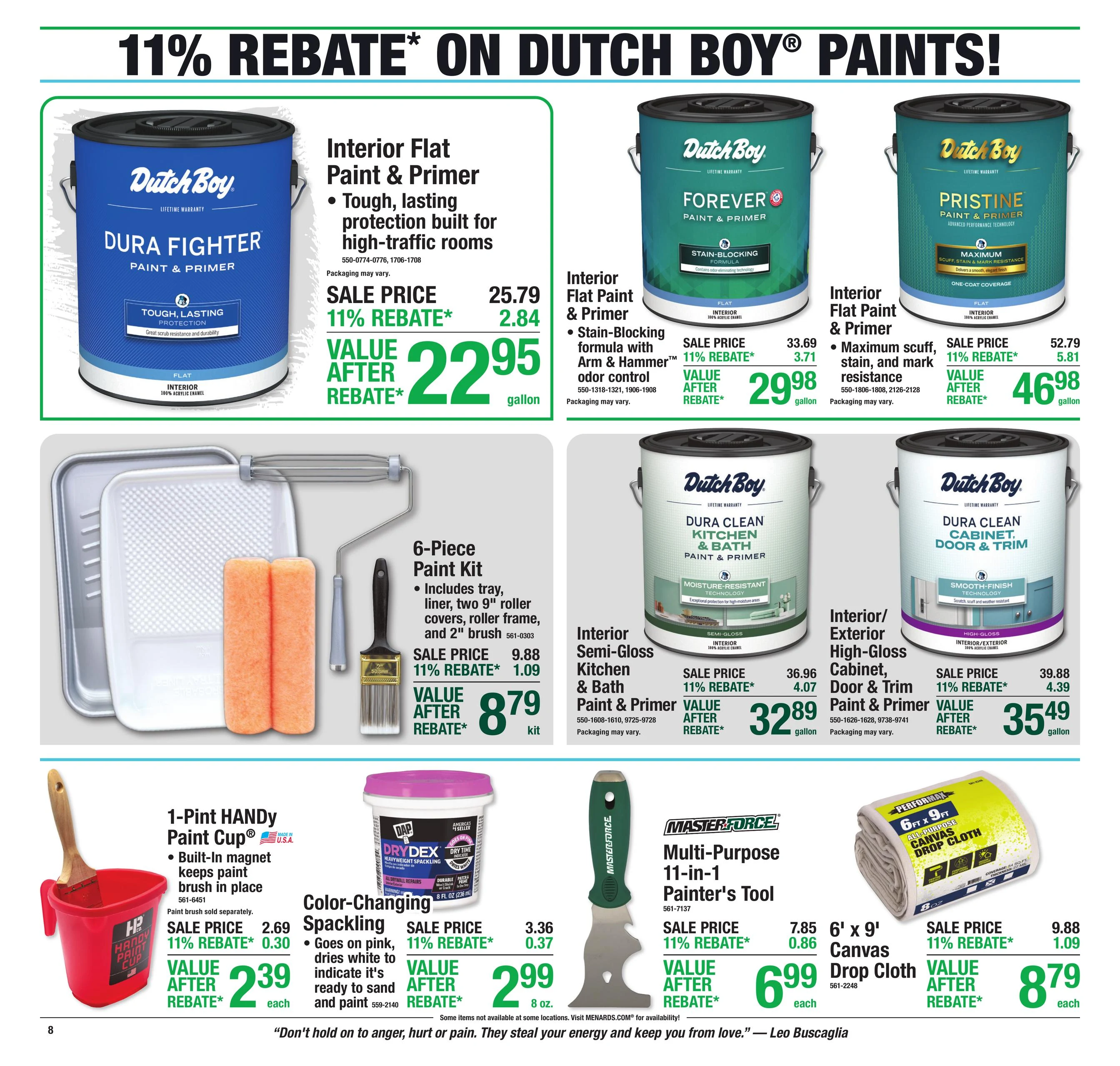 Menards 11% Rebate* Sale - Page 13