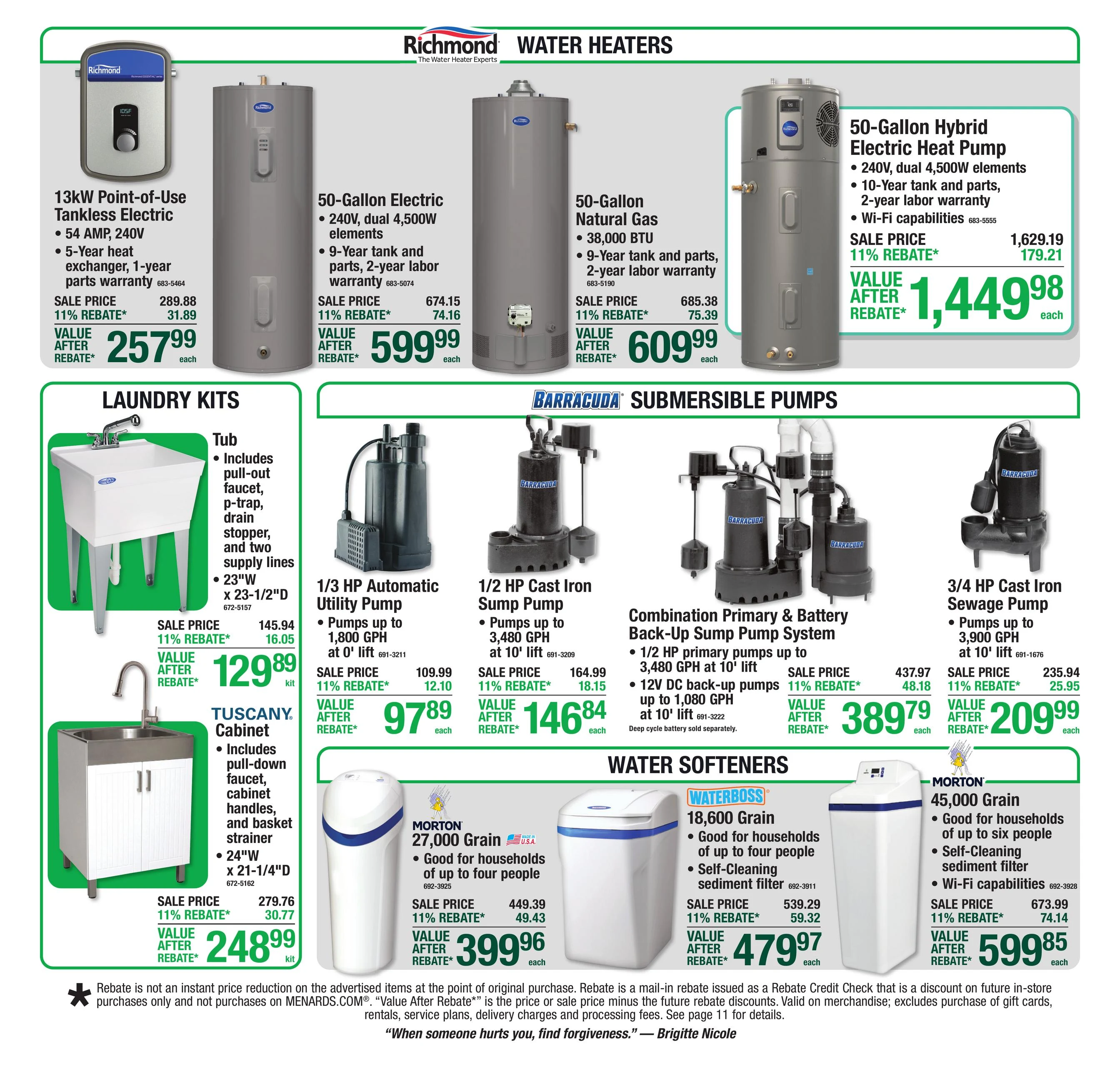 Menards 11% Rebate* Sale - Page 15