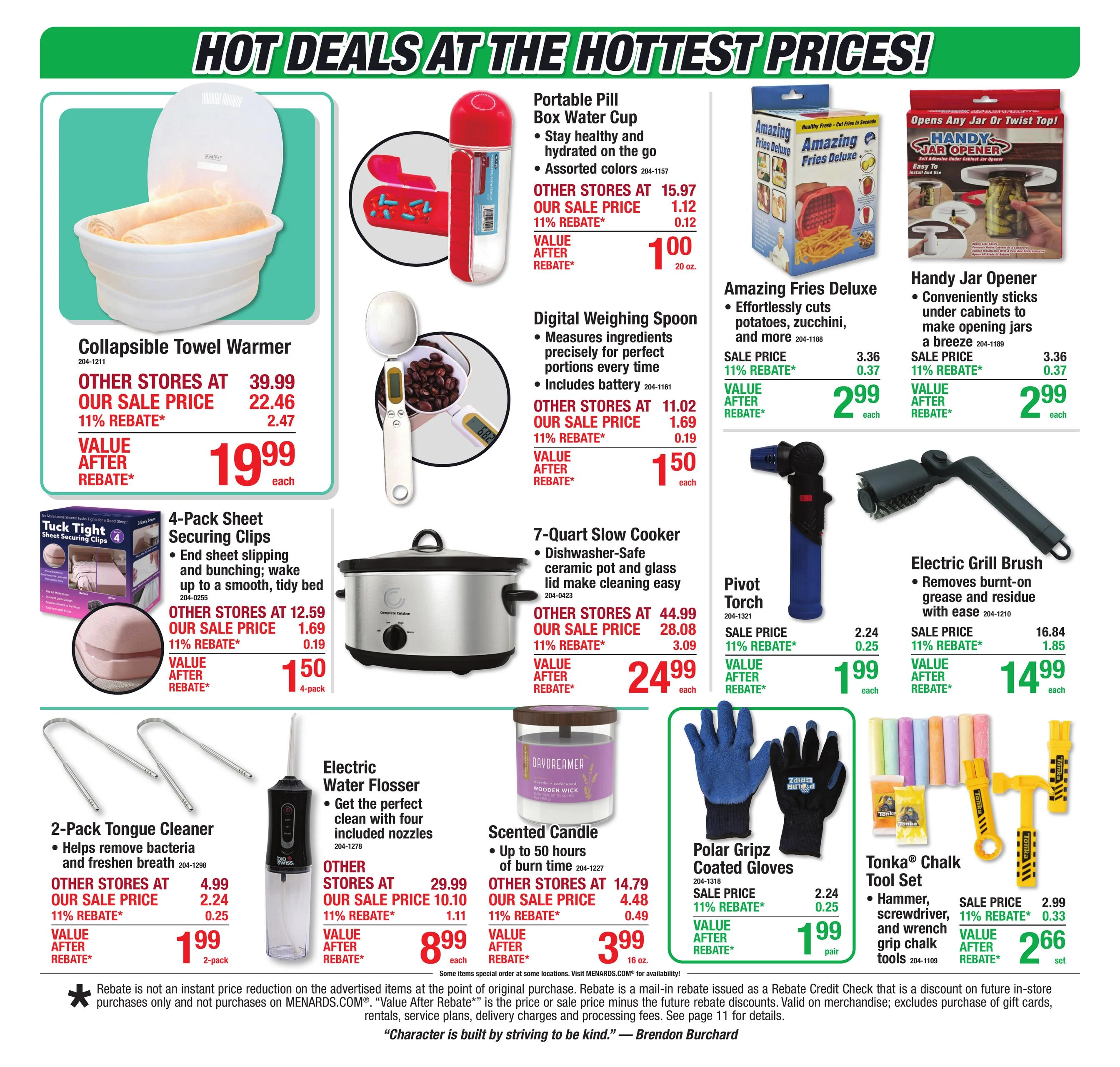 Menards 11% Rebate* Sale - Page 2