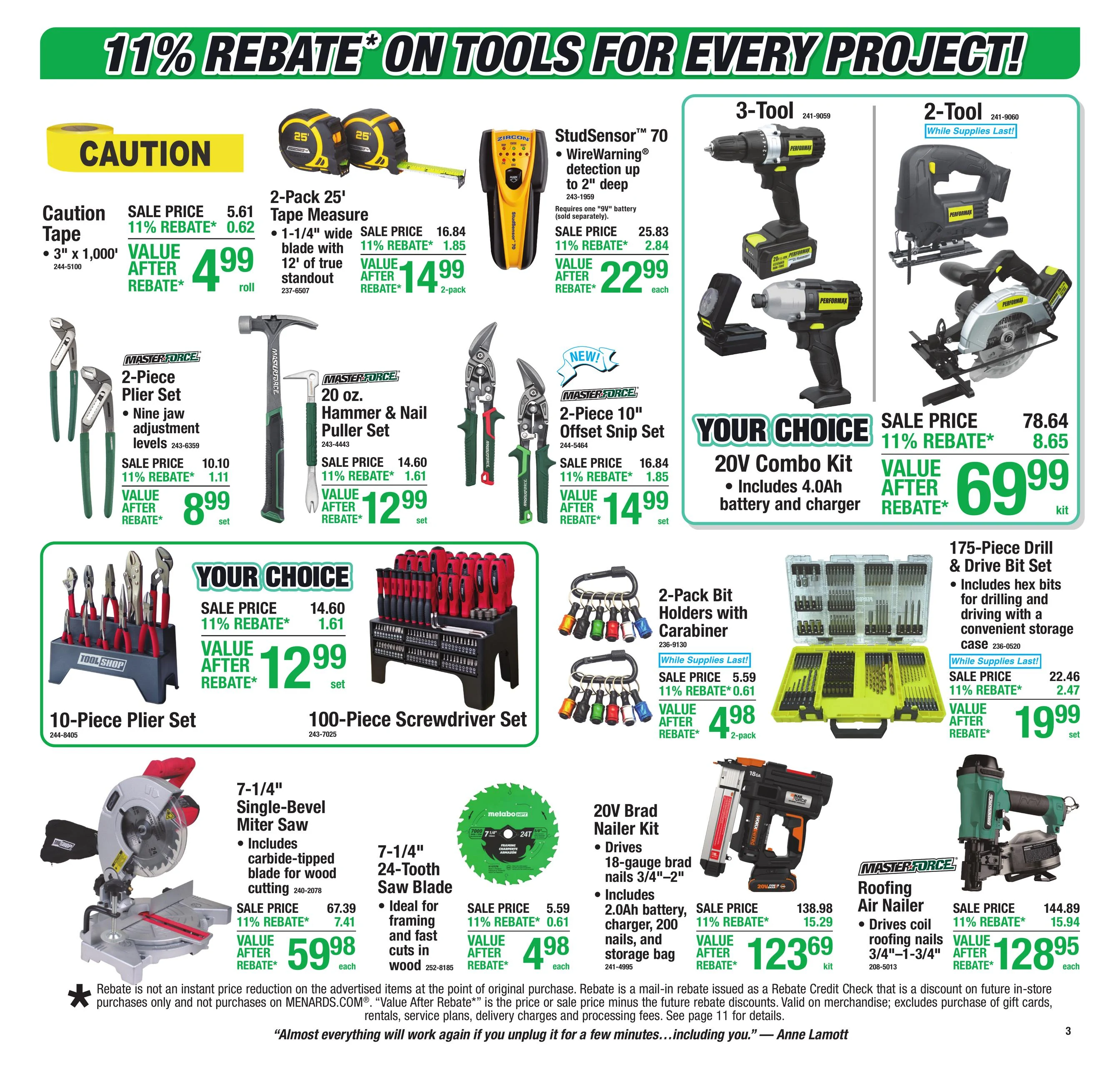 Menards 11% Rebate* Sale - Page 4