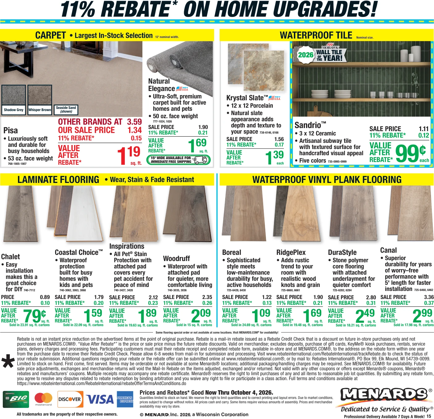 Menards 11% Rebate* Sale - Page 22