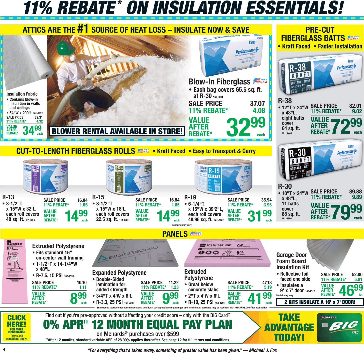 Menards 11% Rebate* Sale - Page 4