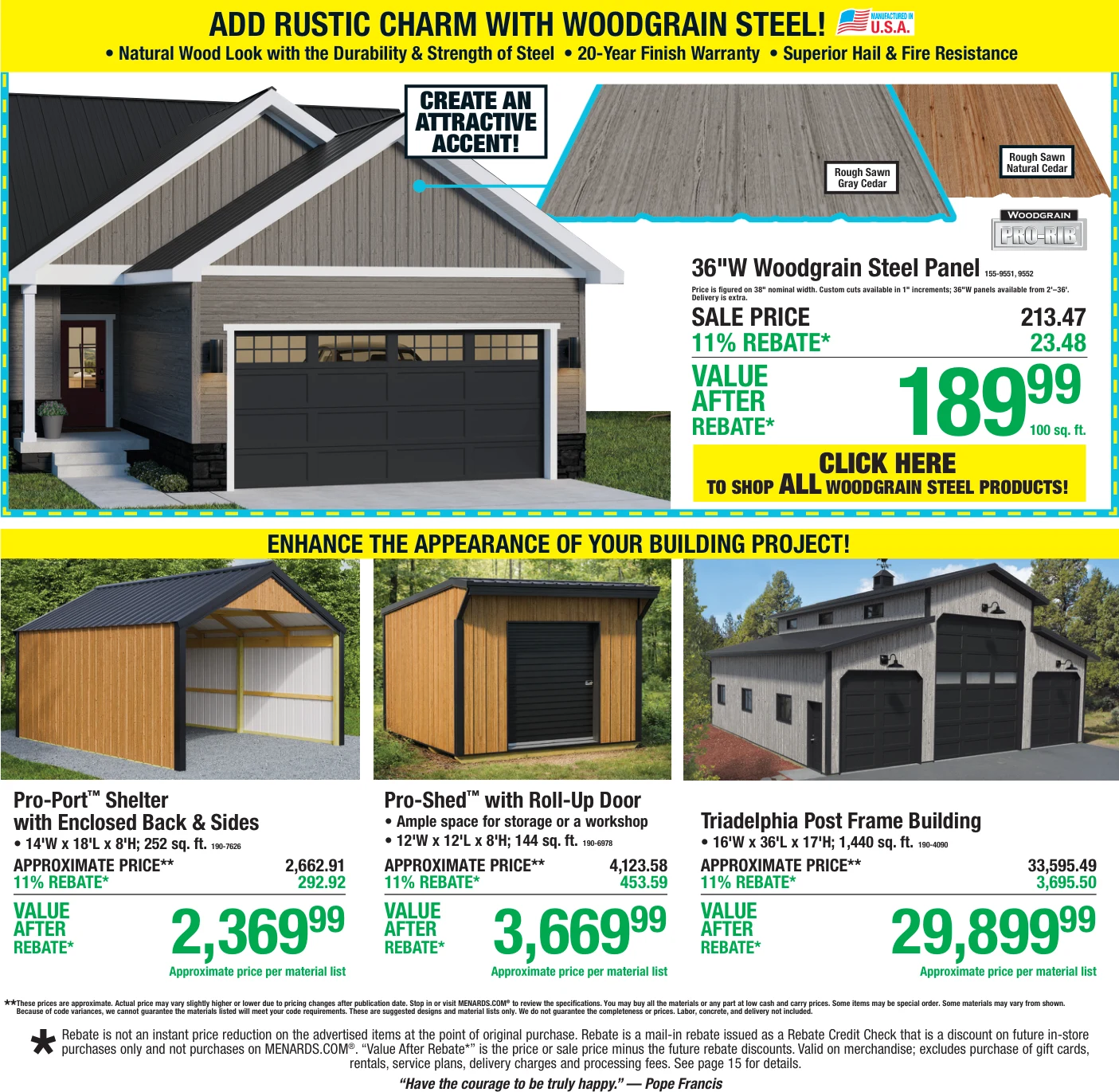 Menards 11% Rebate* Sale - Page 8