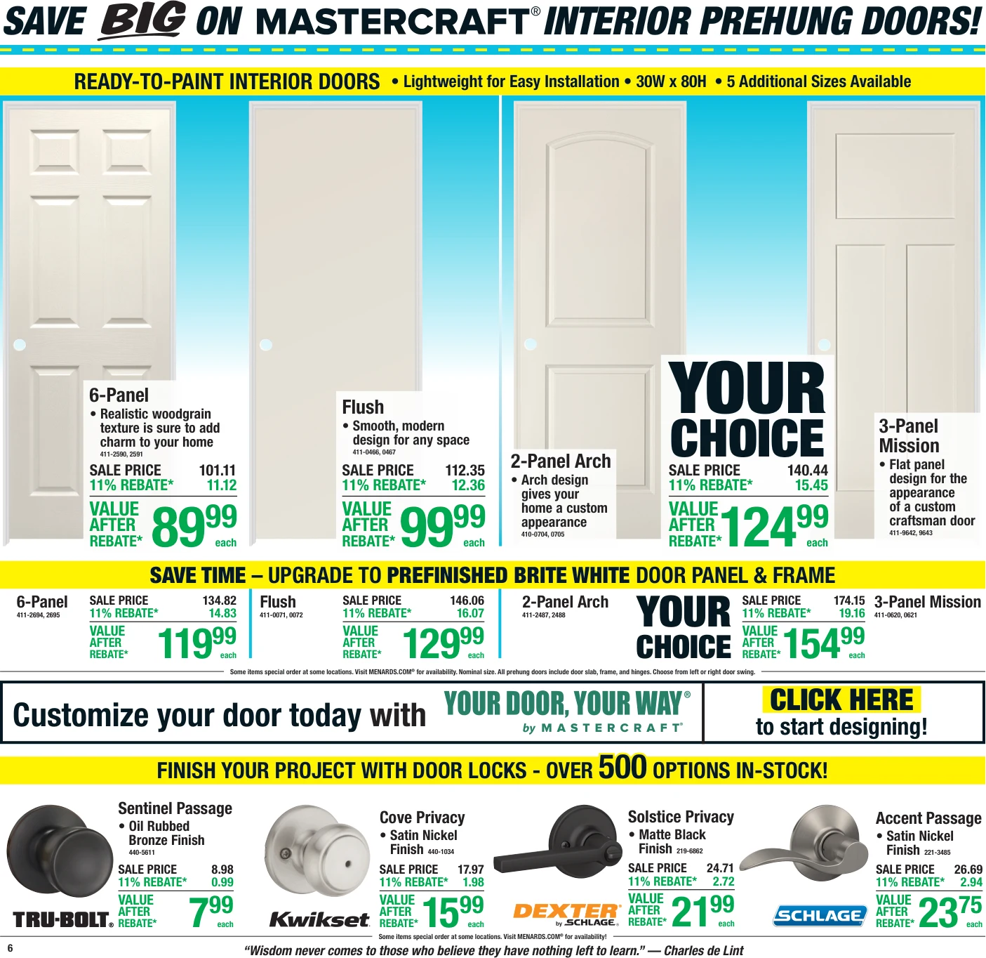 Menards 11% Rebate* Sale - Page 9