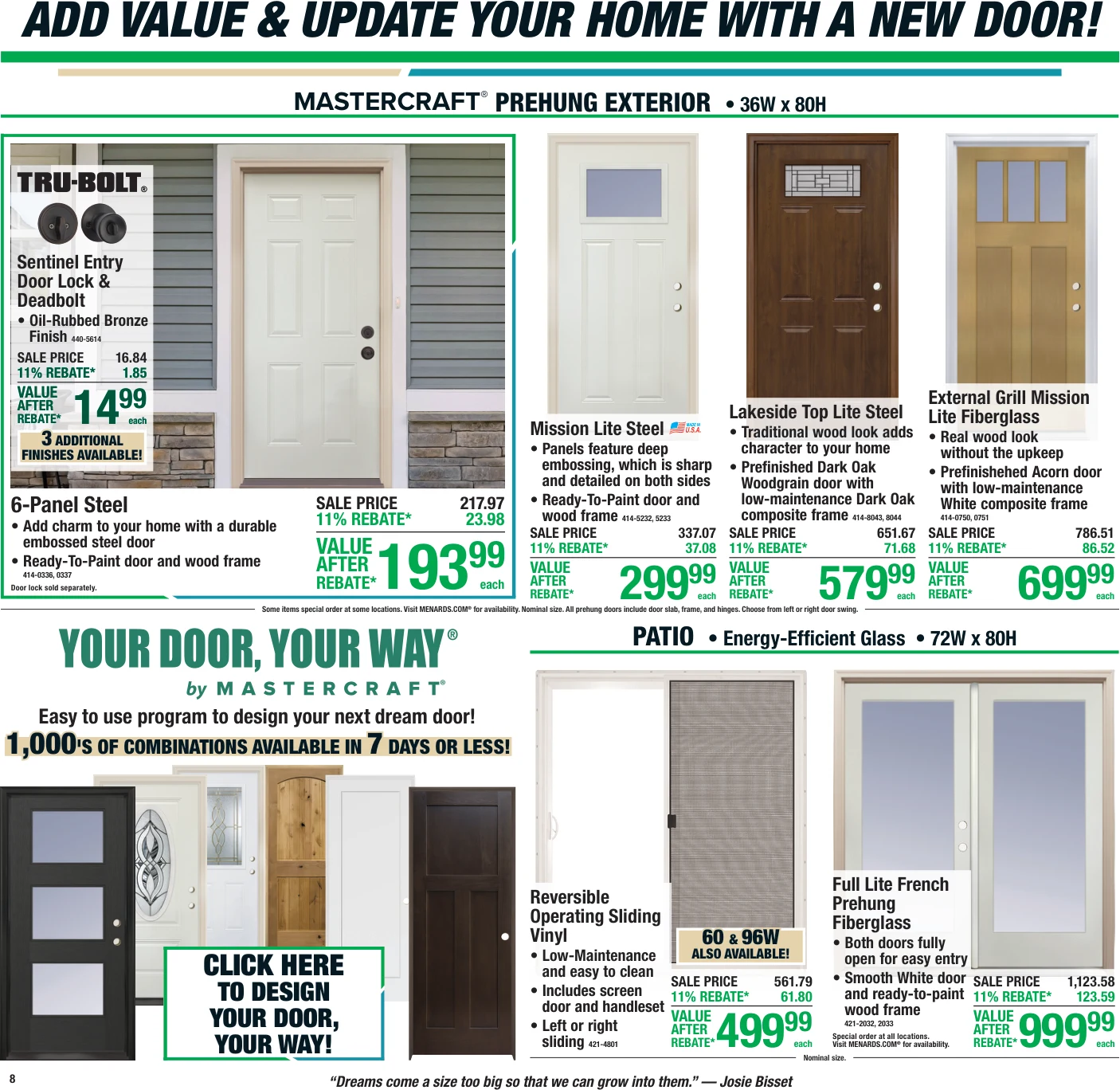 Menards 11% Rebate* Sale - Page 12