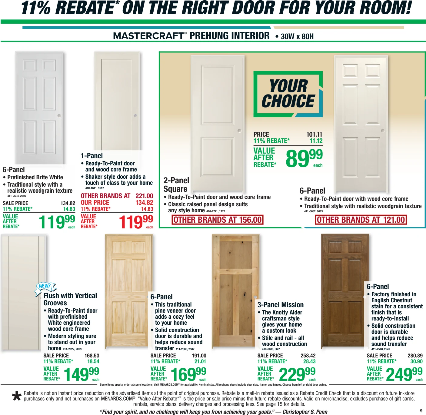 Menards 11% Rebate* Sale - Page 13