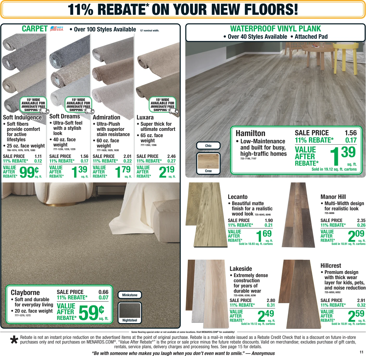 Menards 11% Rebate* Sale - Page 16