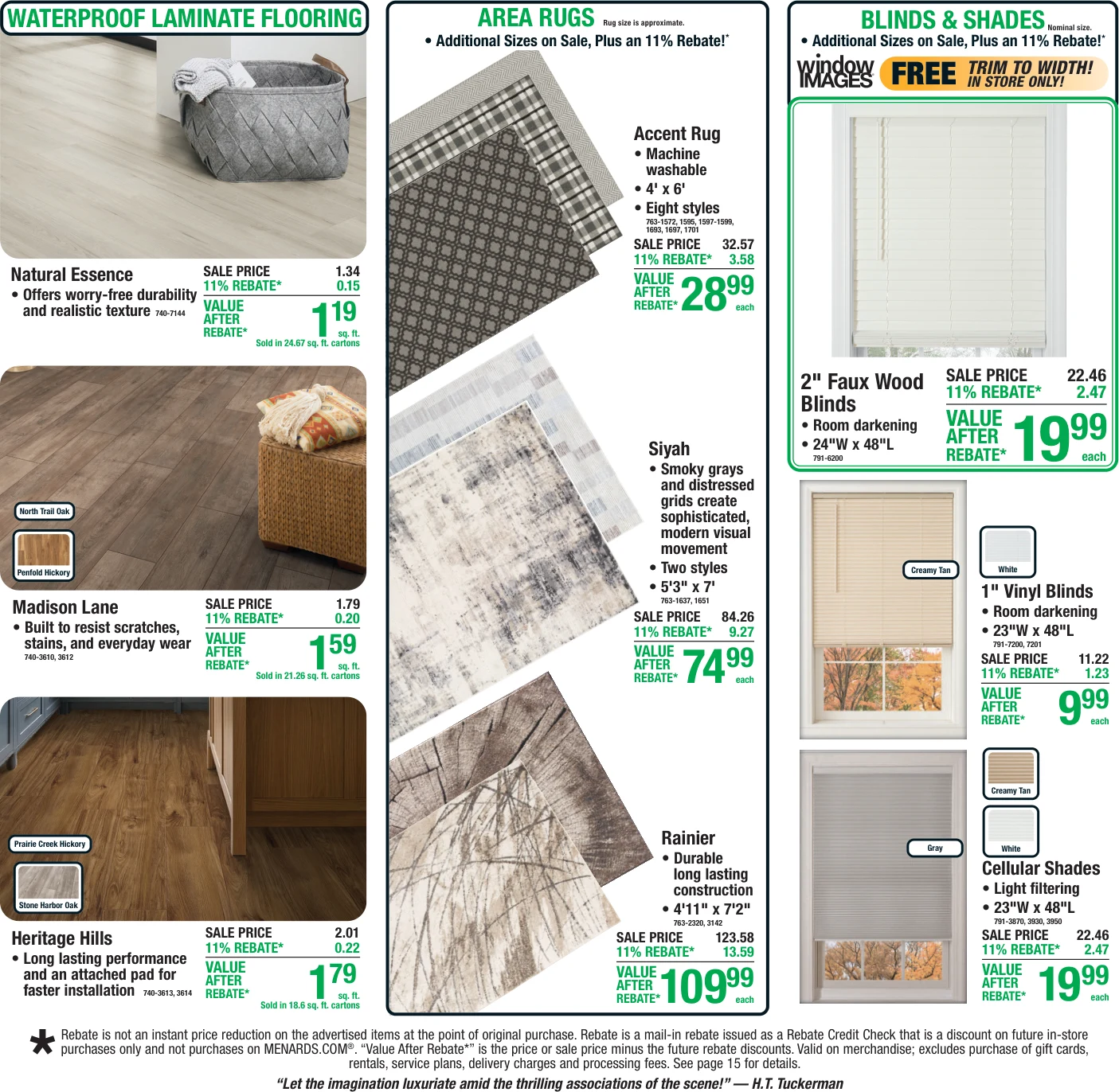 Menards 11% Rebate* Sale - Page 17