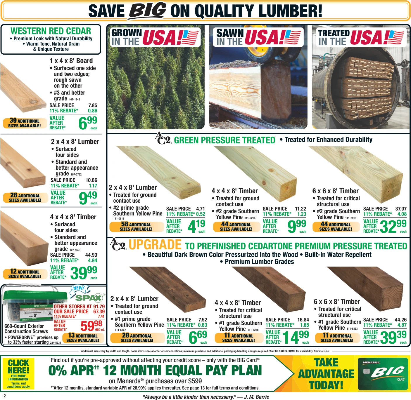 Menards 11% Rebate* Sale - Page 3