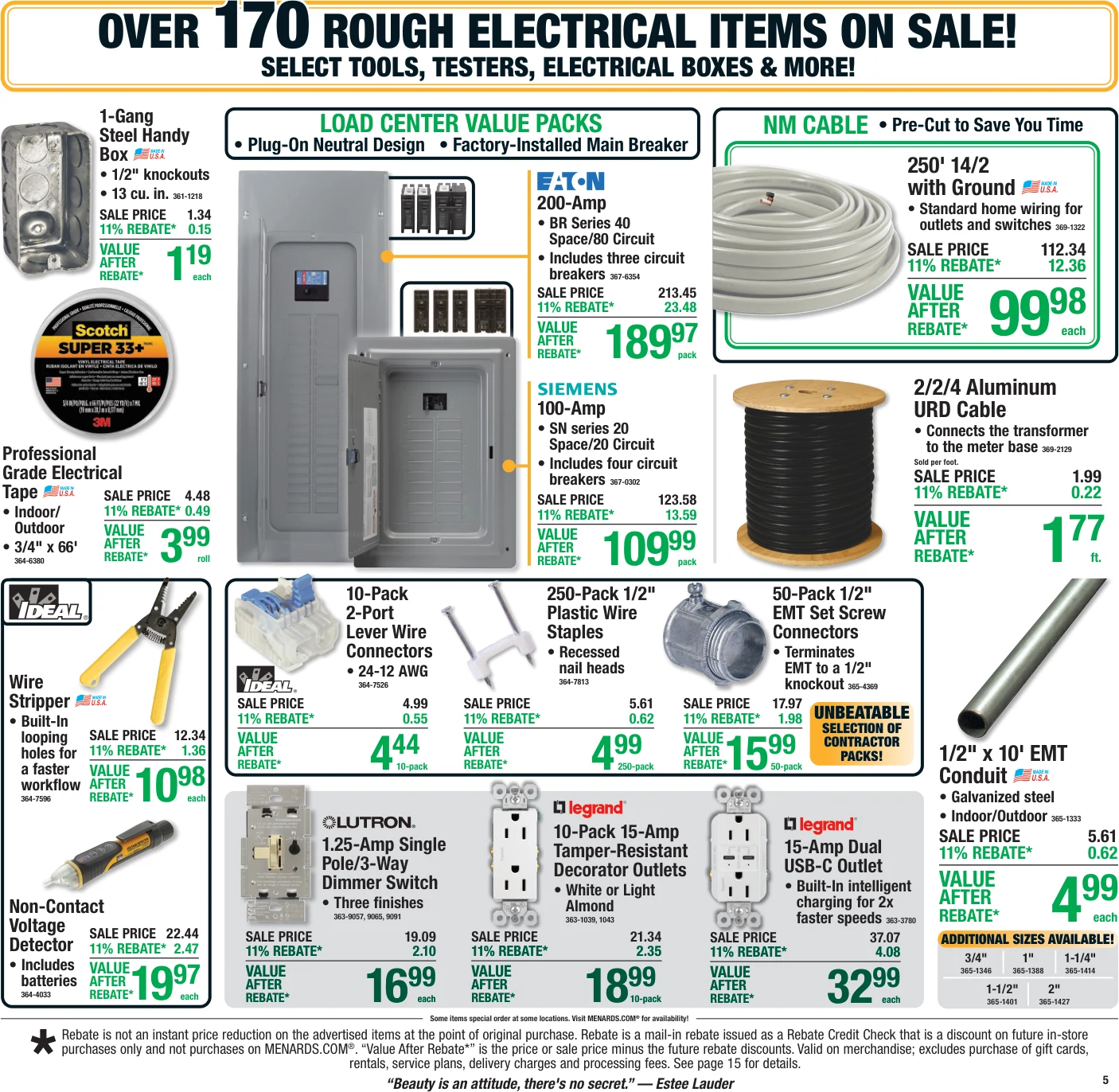 Menards 11% Rebate* Sale - Page 7