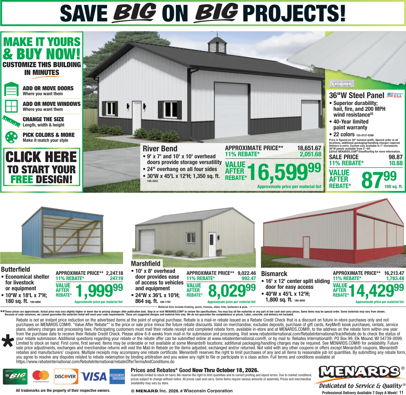 Menards 11% Rebate* Sale - Page 15