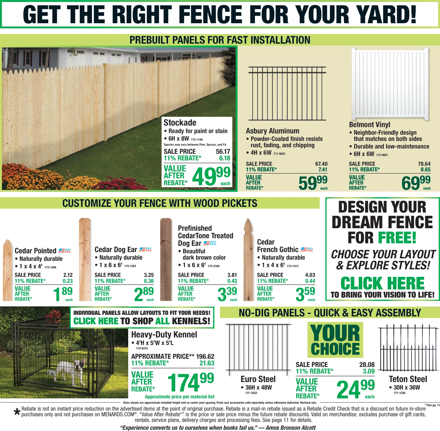 Menards 11% Rebate* Sale - Page 16