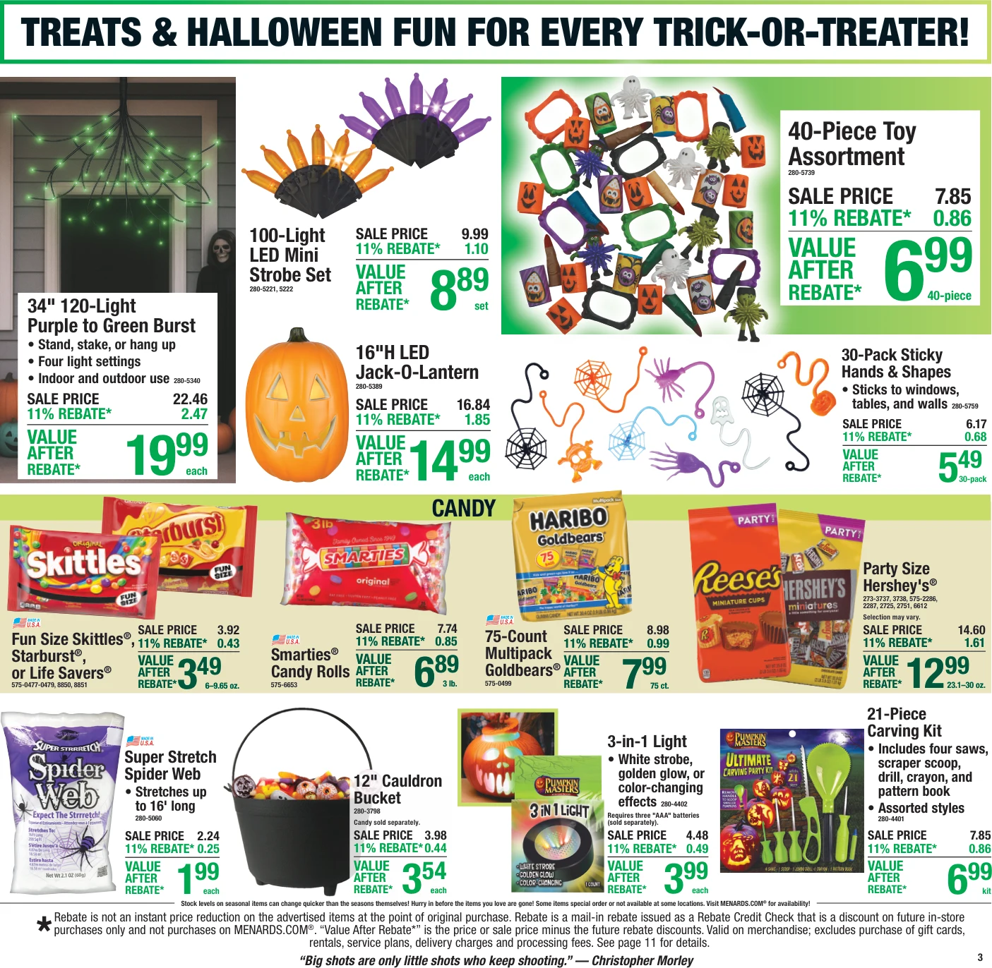 Menards 11% Rebate* Sale - Page 3
