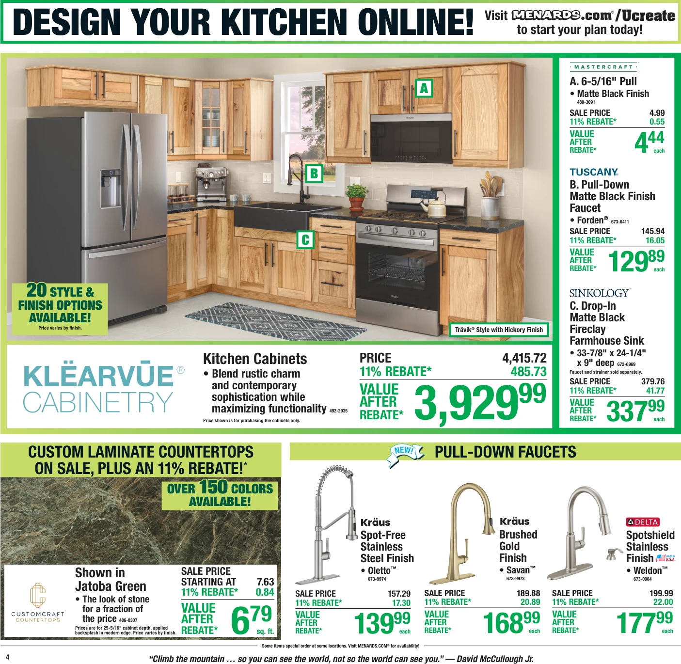 Menards 11% Rebate* Sale - Page 4