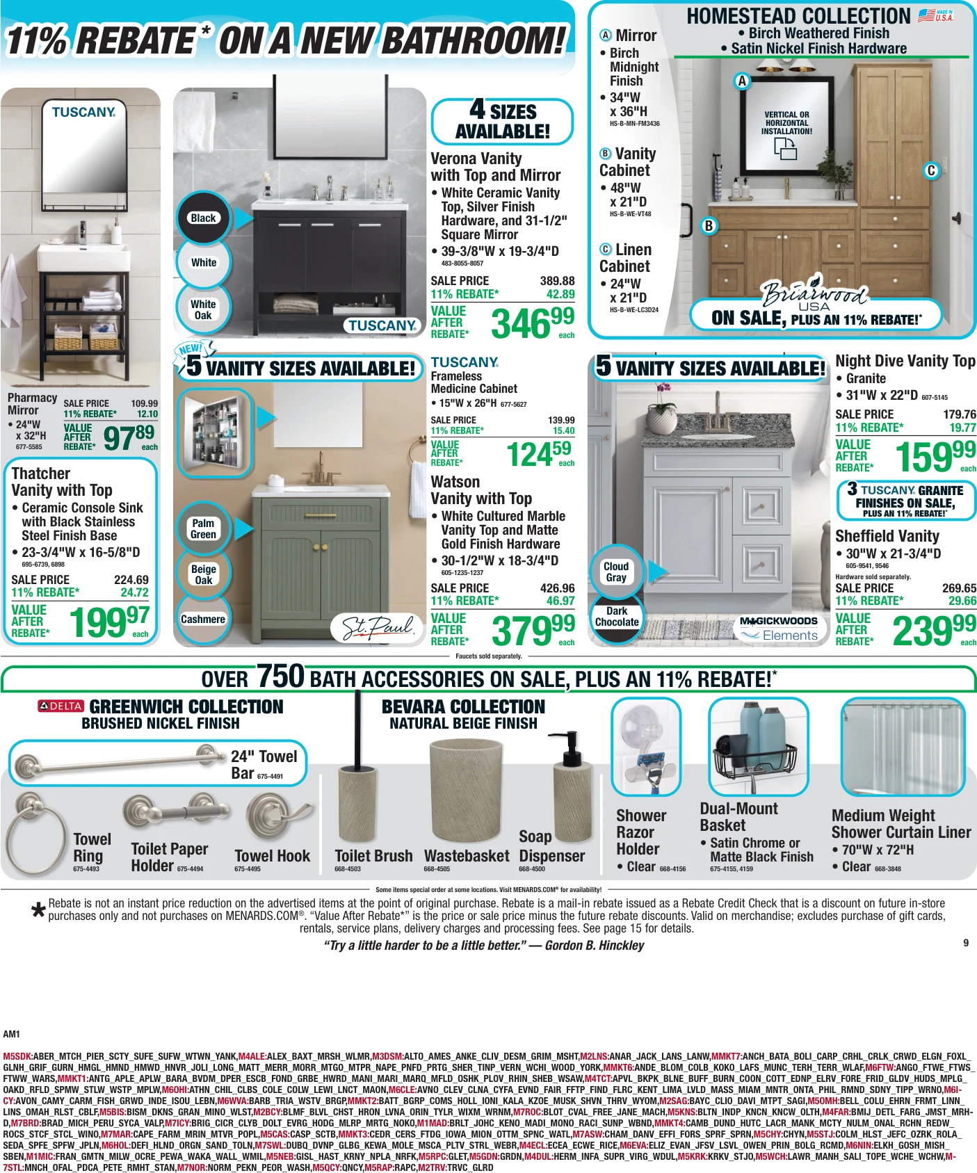Menards 11% Rebate* Sale - Page 11