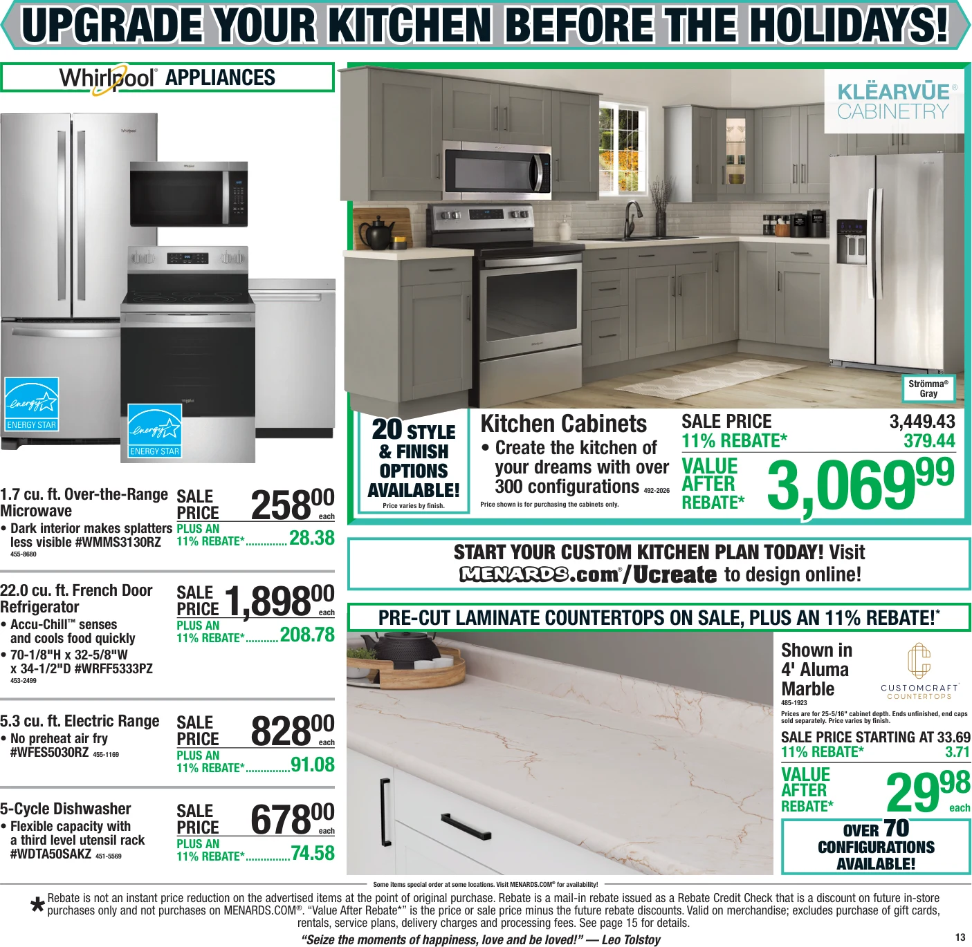 Menards 11% Rebate* Sale - Page 16