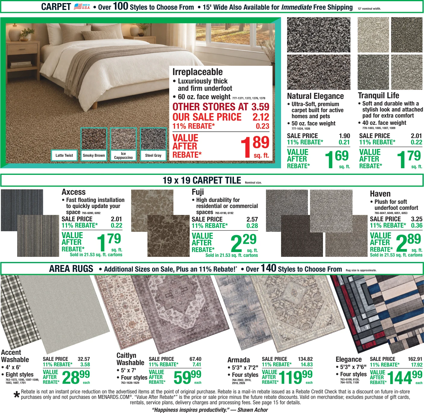 Menards 11% Rebate* Sale - Page 20