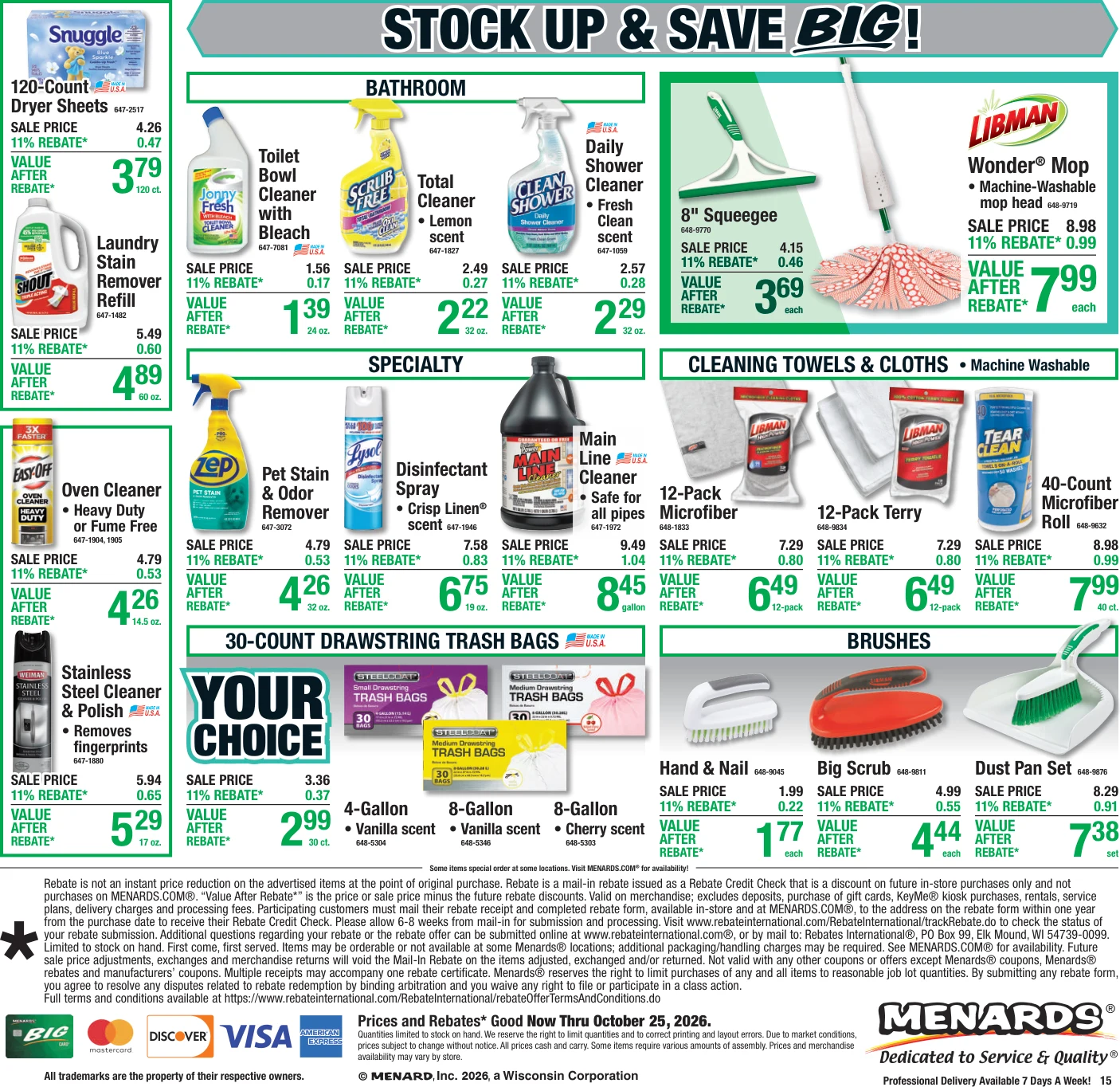 Menards 11% Rebate* Sale - Page 21