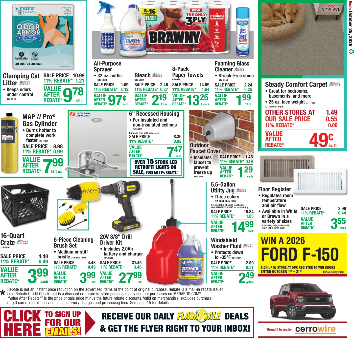 Menards 11% Rebate* Sale - Page 23