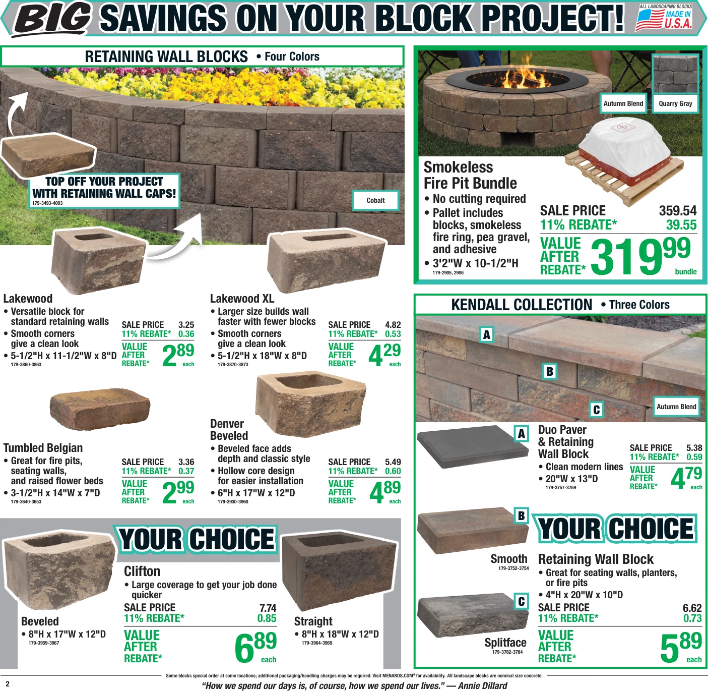 Menards 11% Rebate* Sale - Page 3