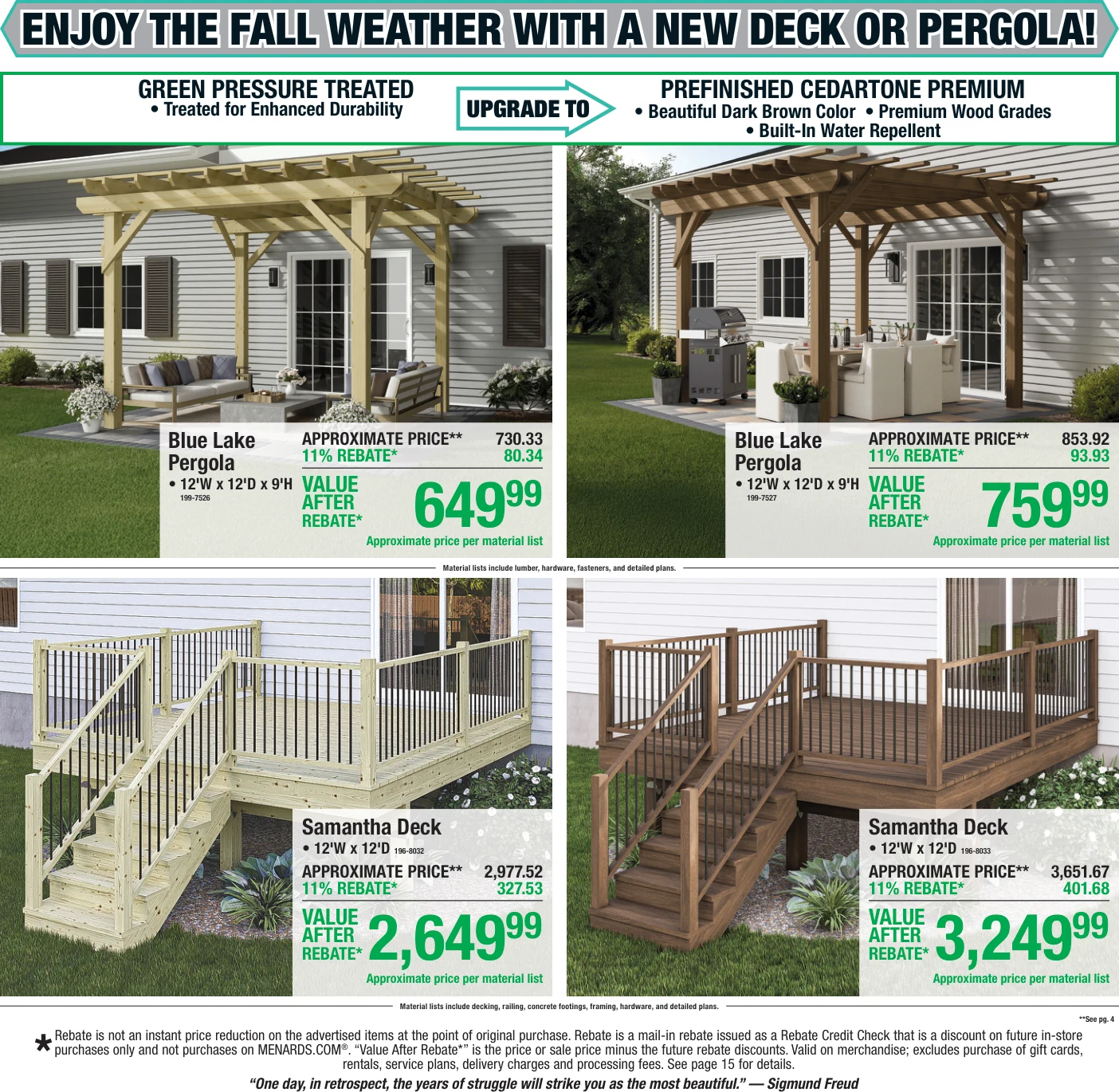 Menards 11% Rebate* Sale - Page 4