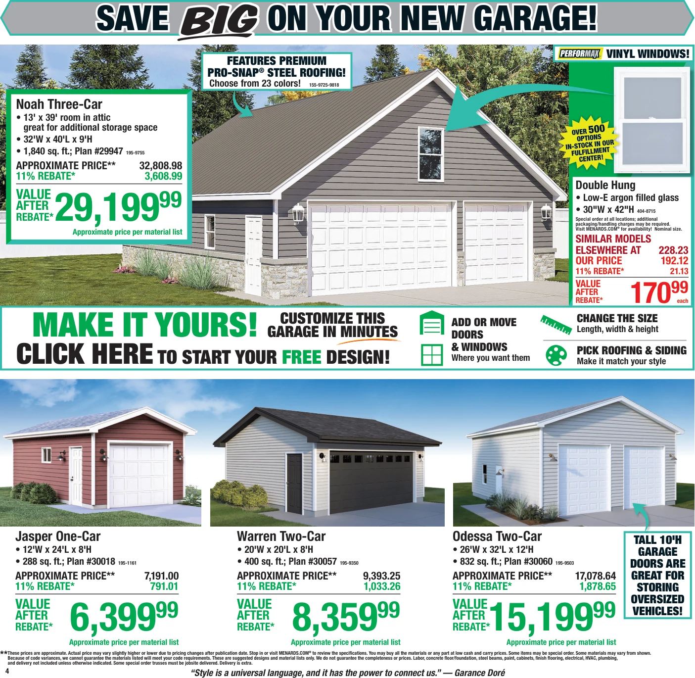 Menards 11% Rebate* Sale - Page 6