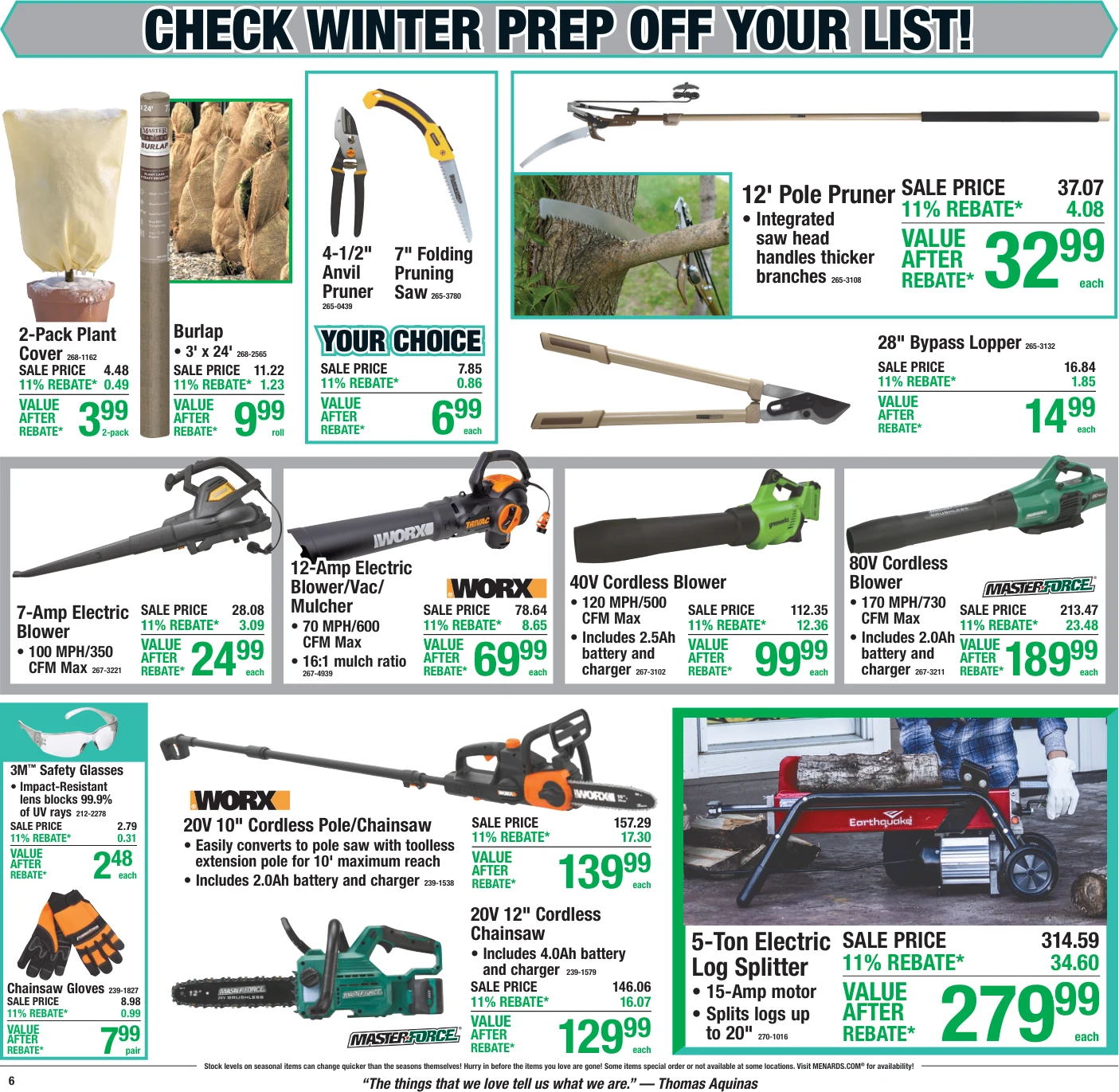 Menards 11% Rebate* Sale - Page 8