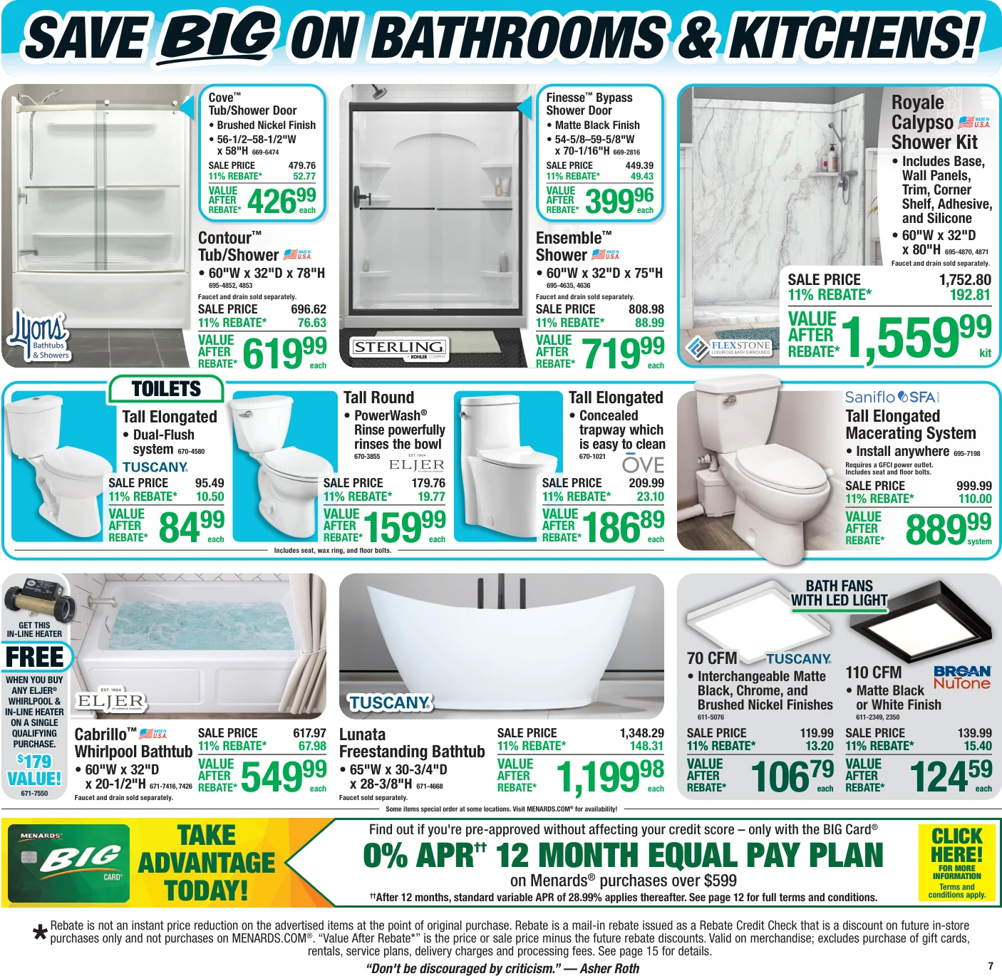 Menards 11% Rebate* Sale - Page 9