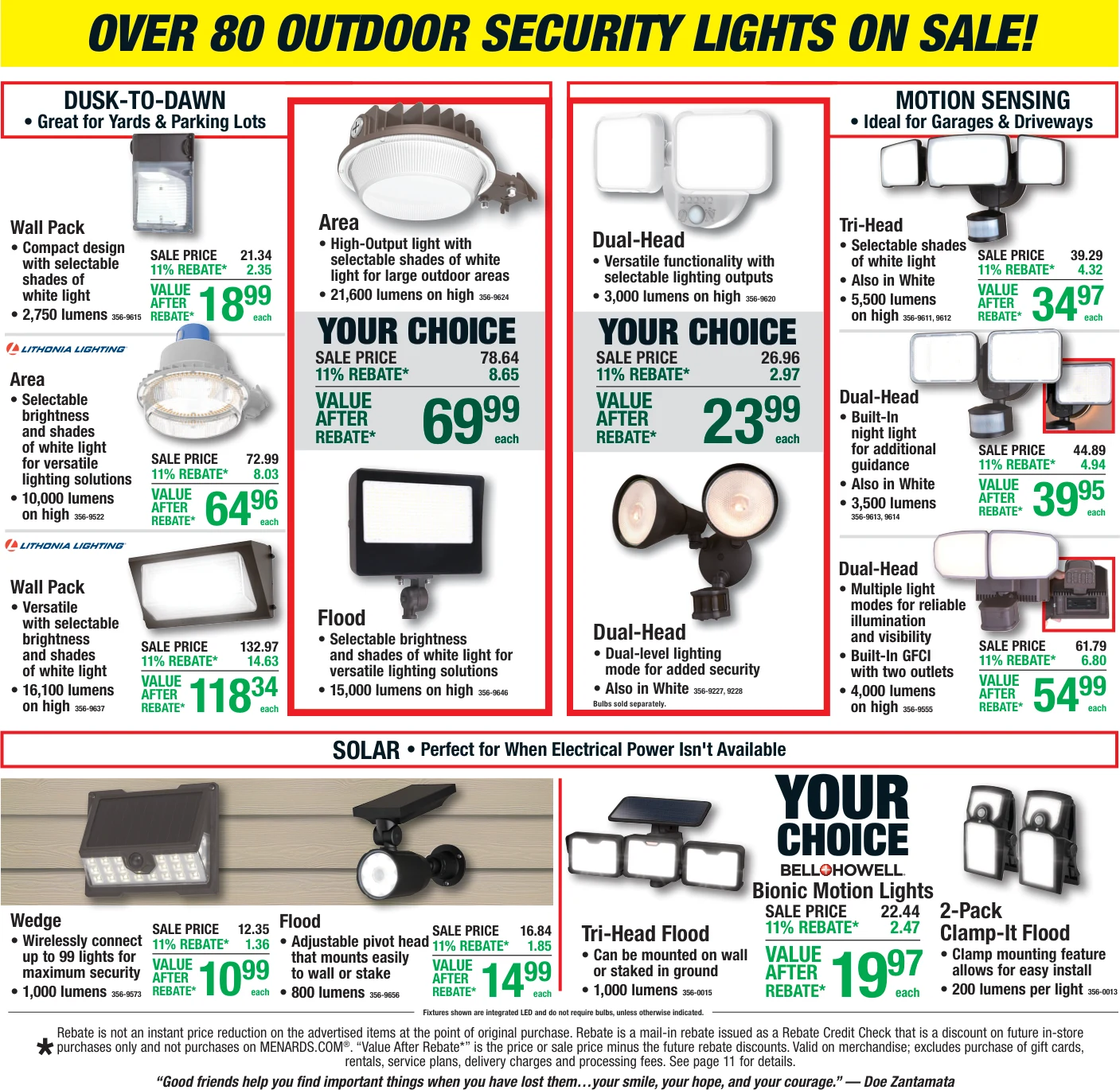 Menards 11% Rebate* Sale - Page 10