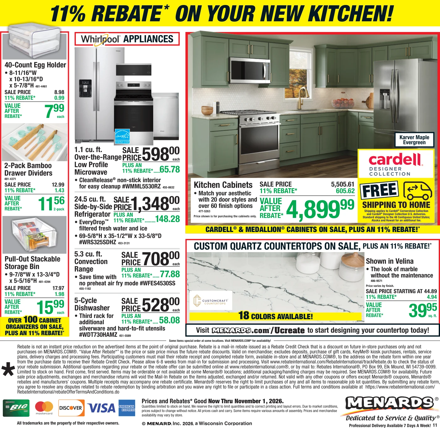 Menards 11% Rebate* Sale - Page 17