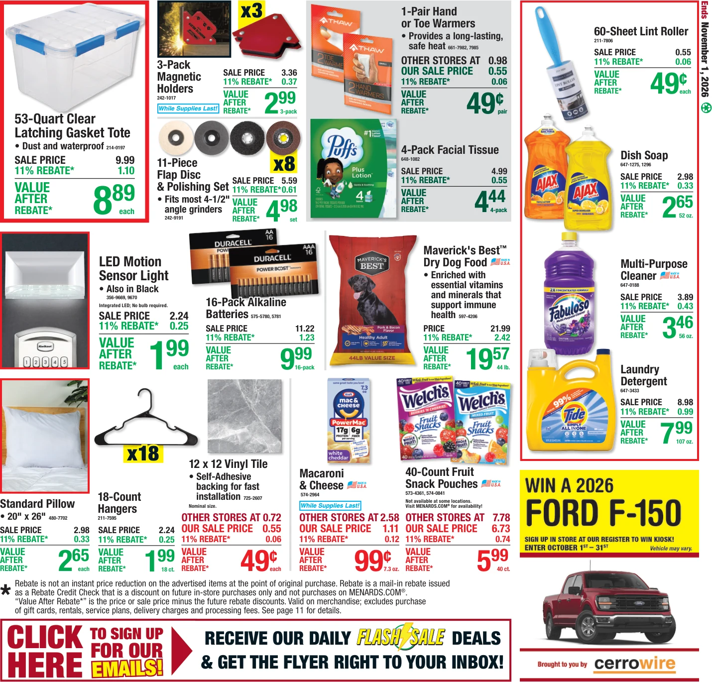 Menards 11% Rebate* Sale - Page 20