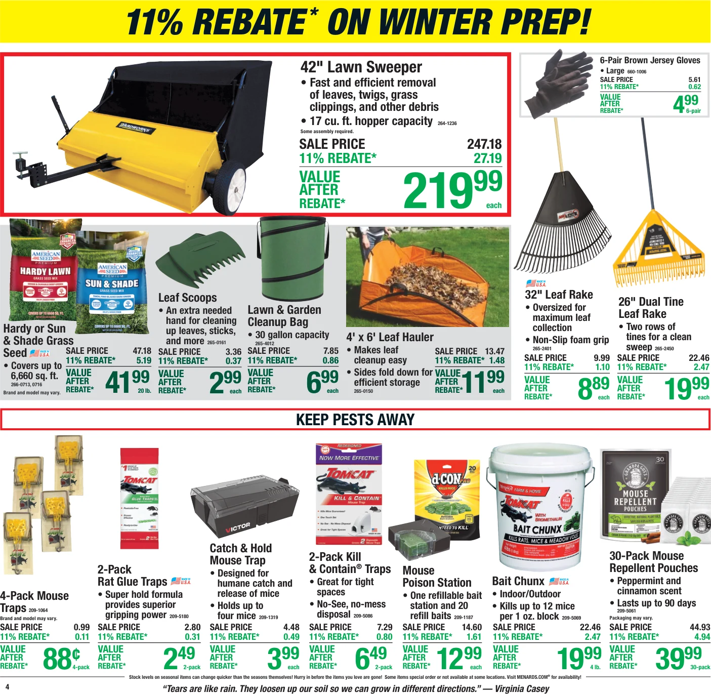 Menards 11% Rebate* Sale - Page 5