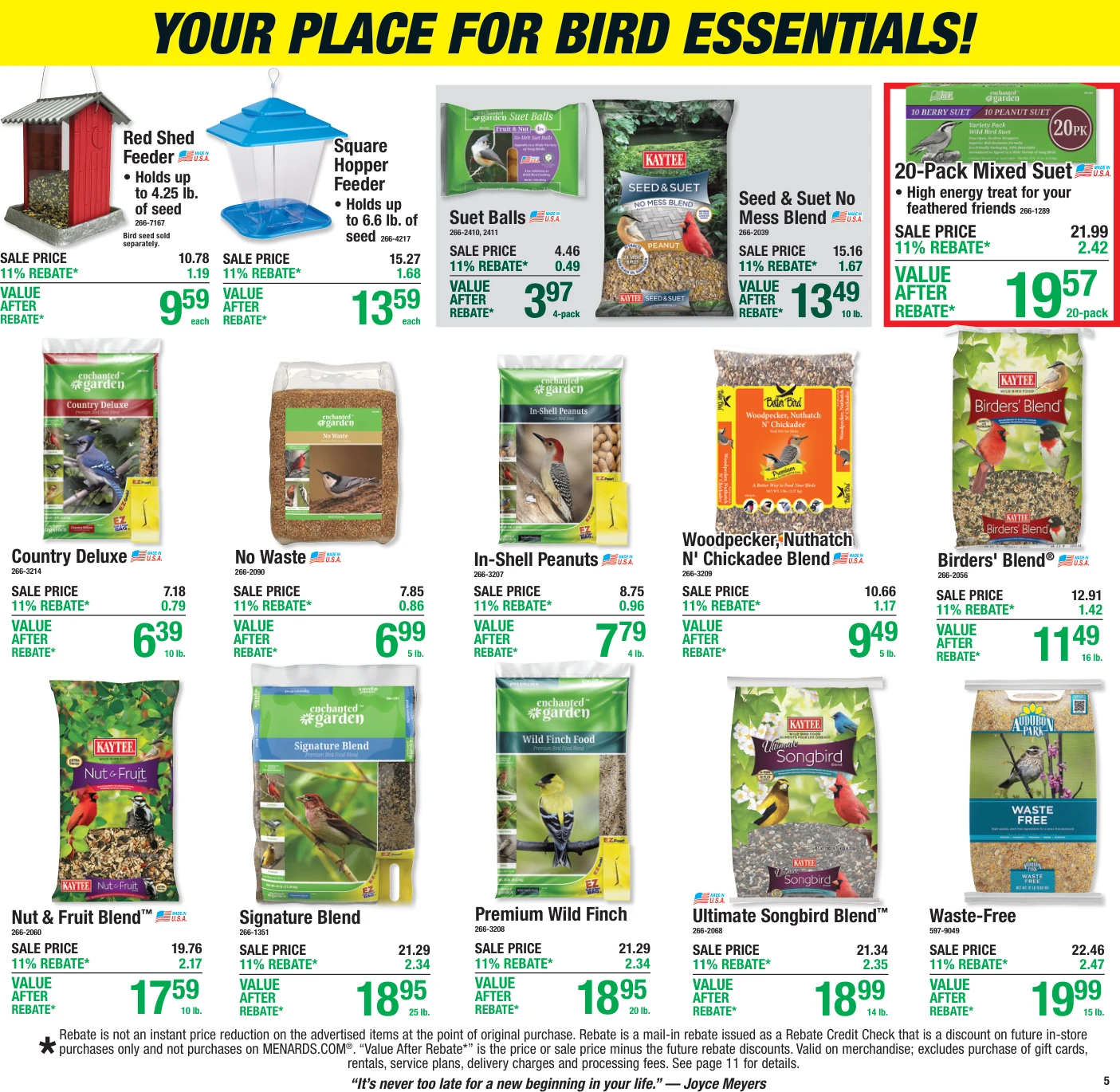 Menards 11% Rebate* Sale - Page 7