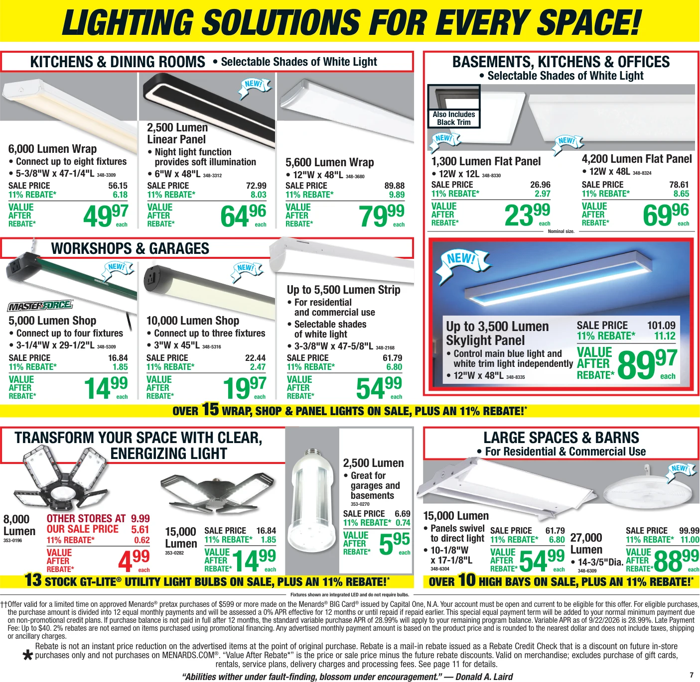 Menards 11% Rebate* Sale - Page 9