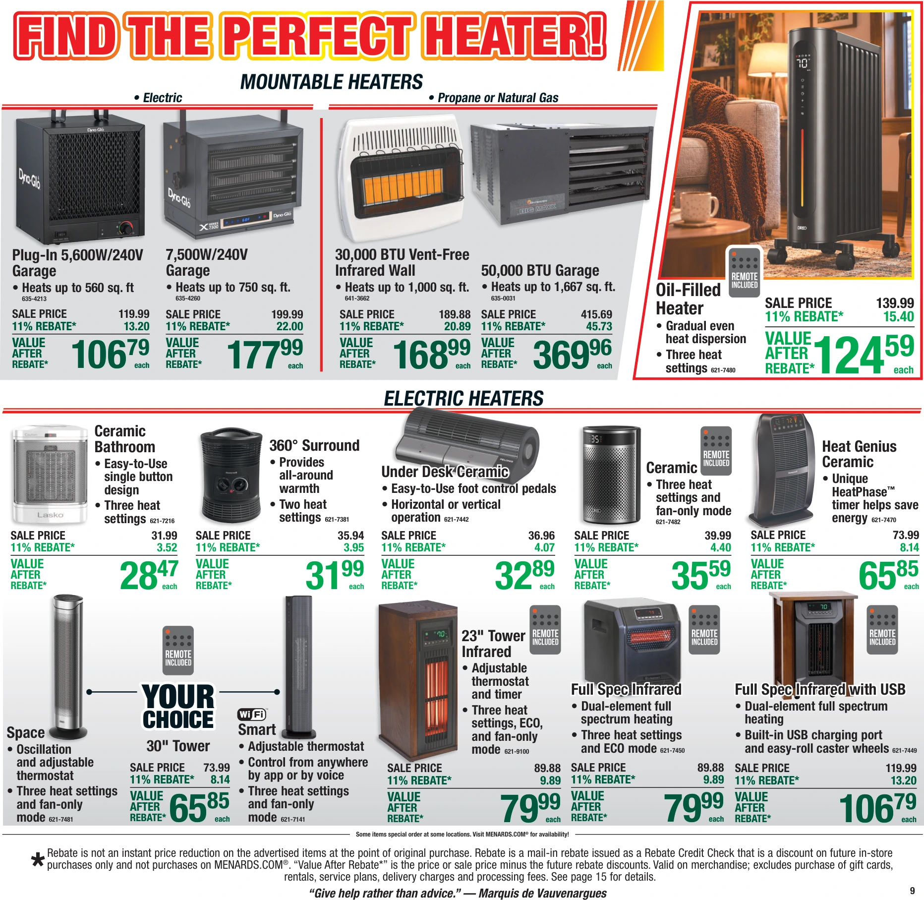 Menards 11% Rebate* Sale - Page 12