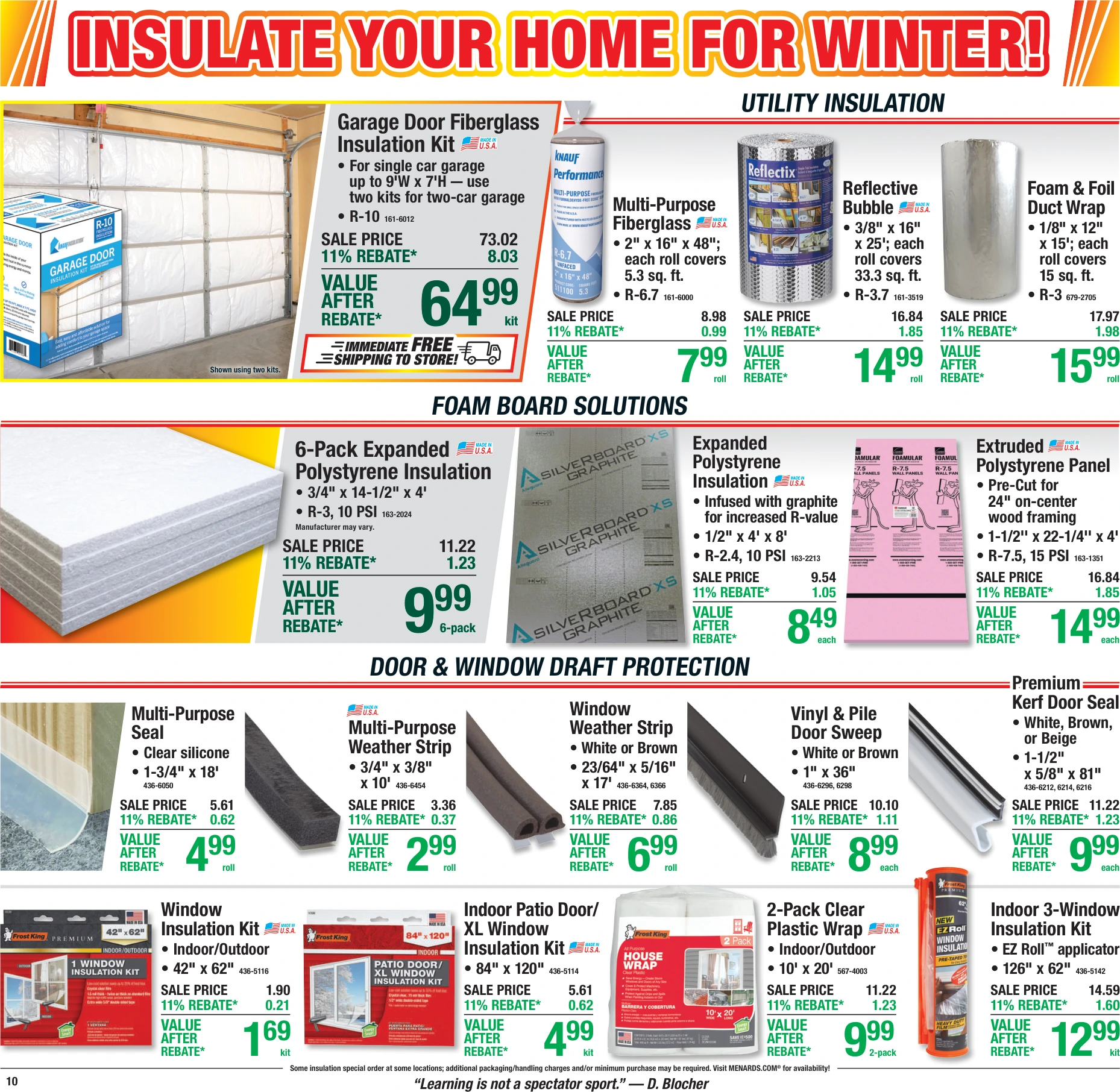 Menards 11% Rebate* Sale - Page 13