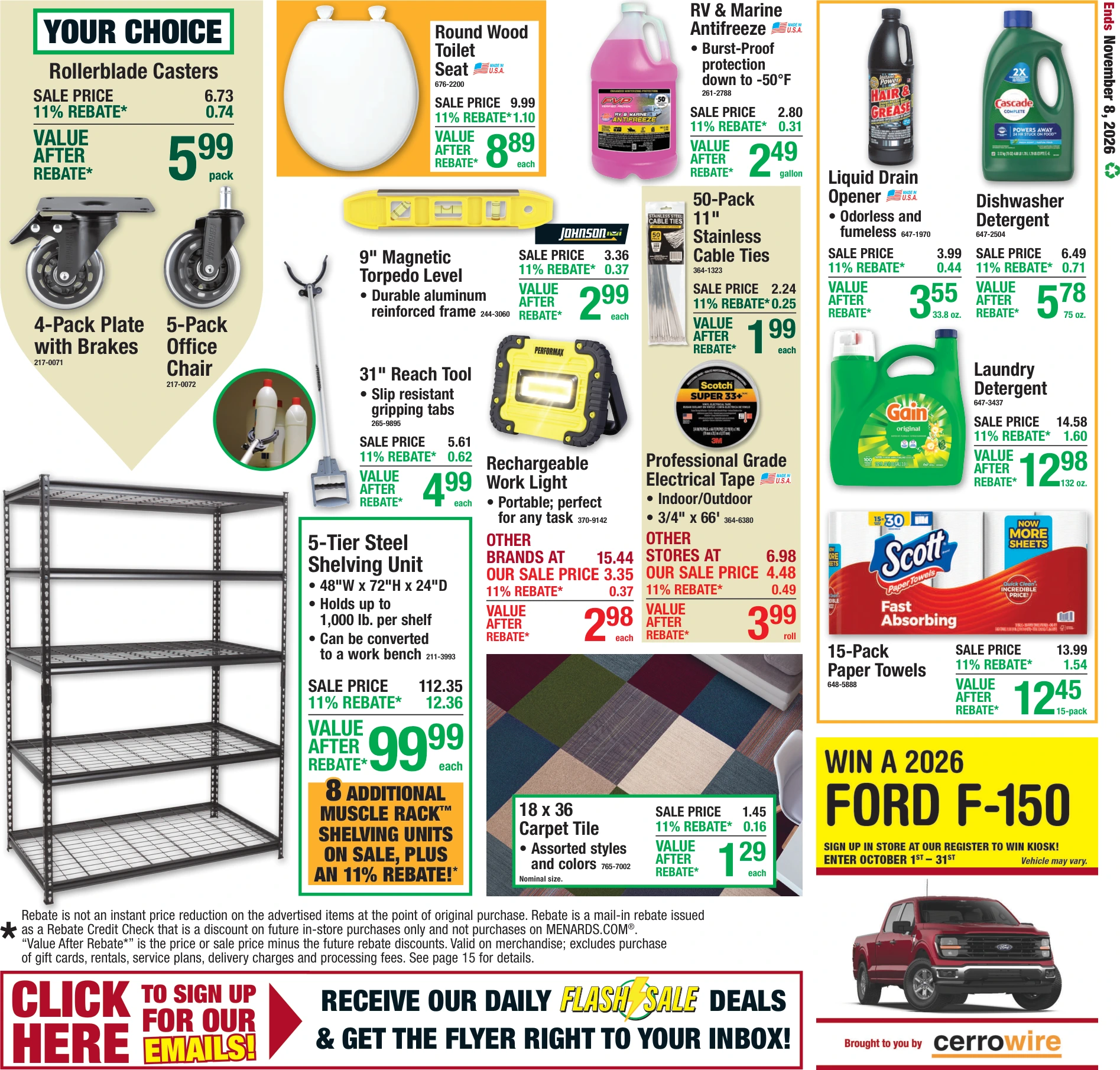 Menards 11% Rebate* Sale - Page 24