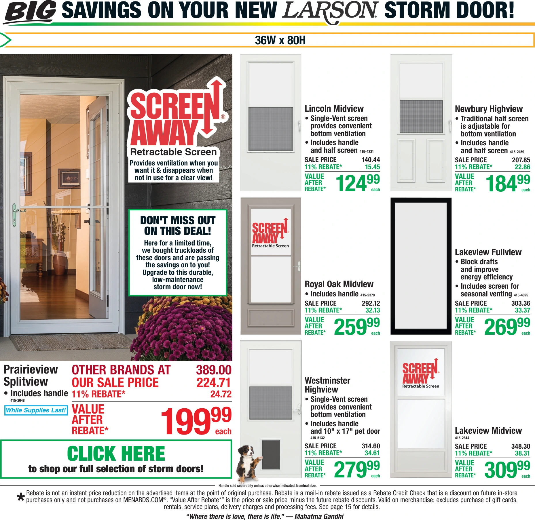 Menards 11% Rebate* Sale - Page 6