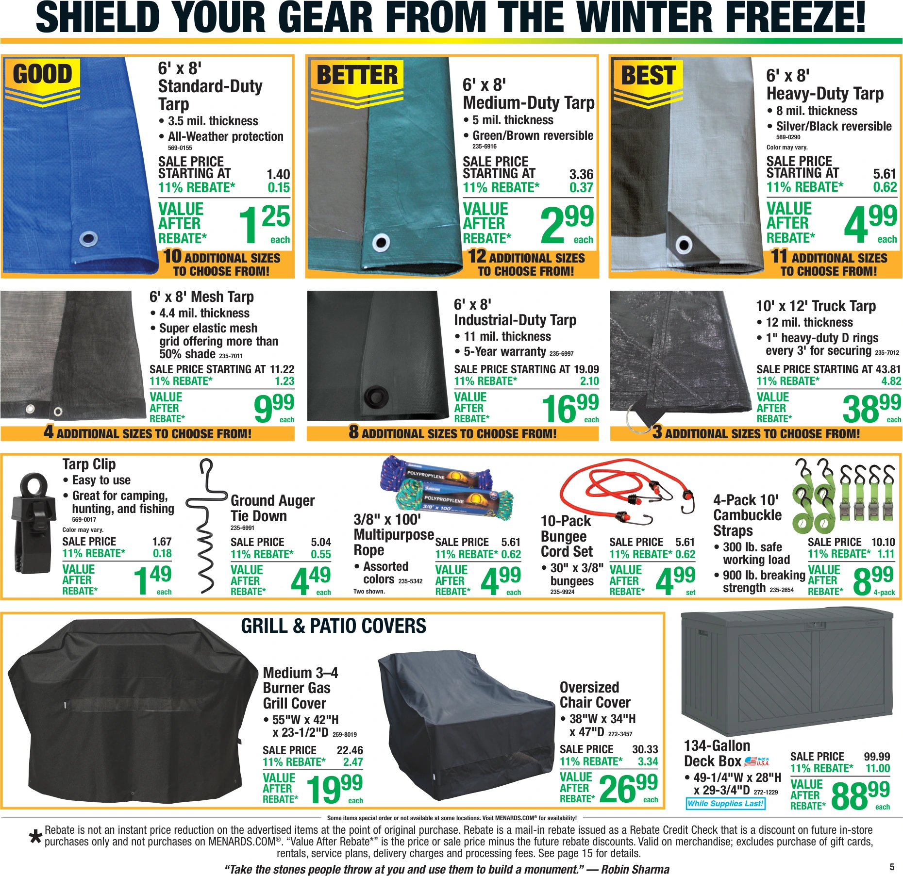 Menards 11% Rebate* Sale - Page 7