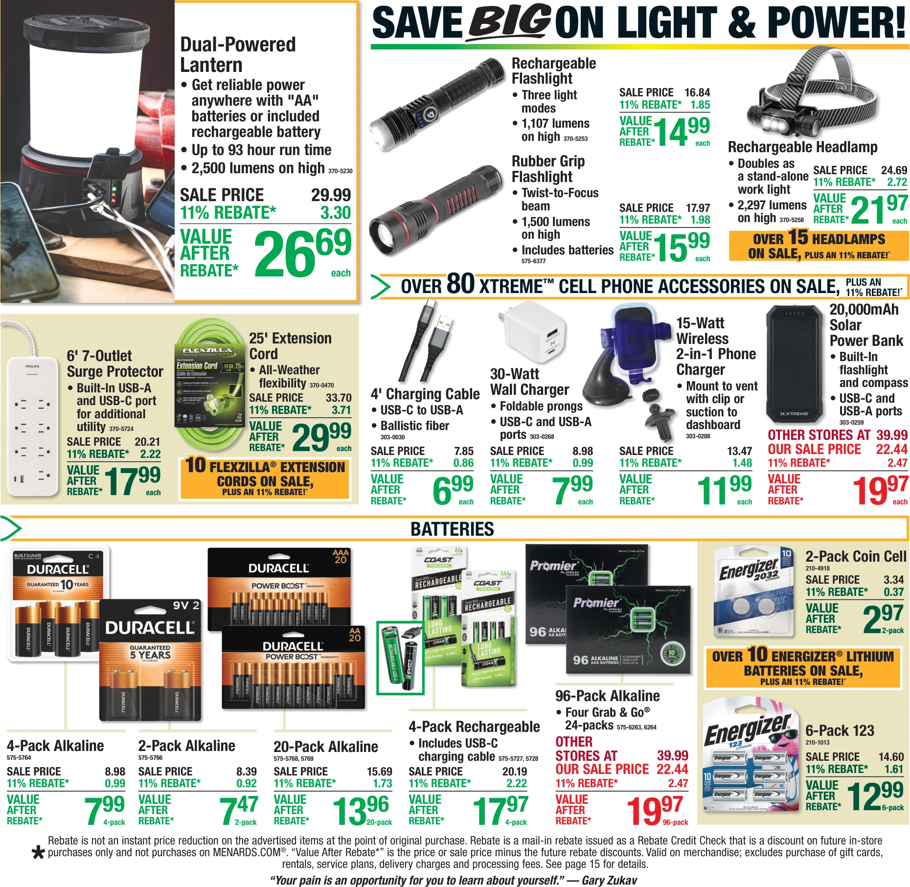 Menards 11% Rebate* Sale - Page 9