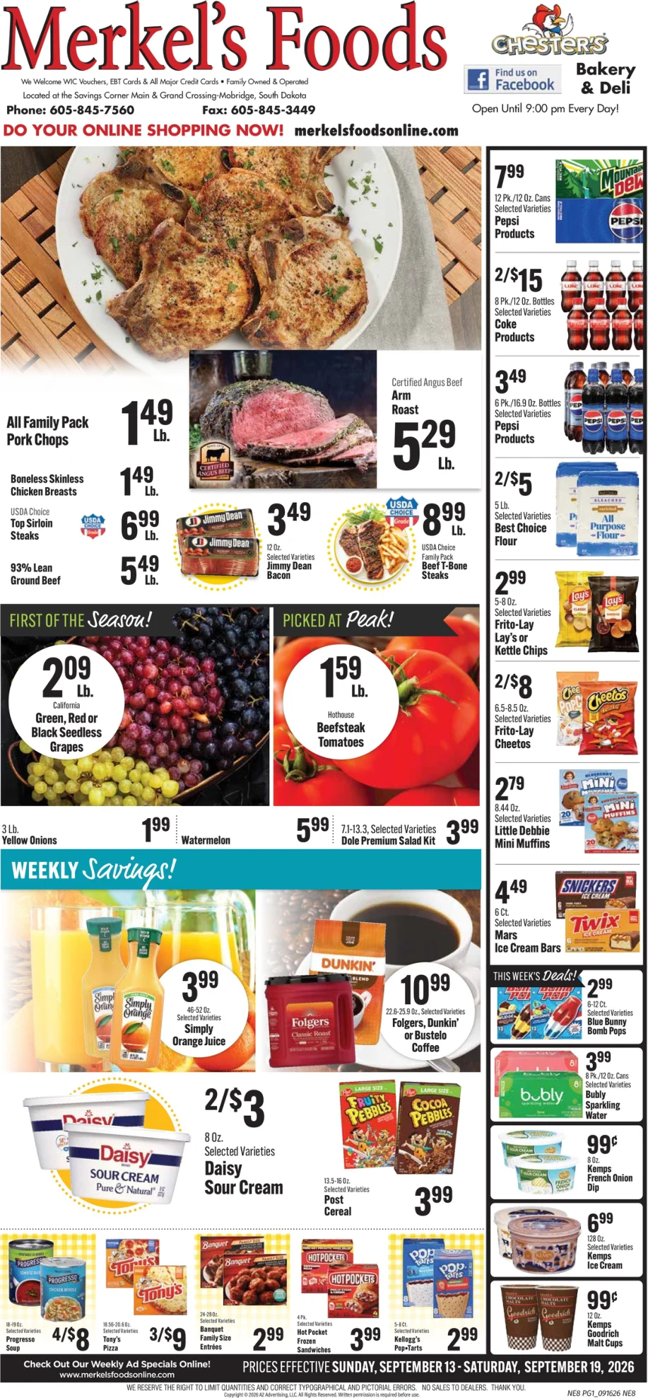 Merkel's Foods Merkel's Foods - Page 1
