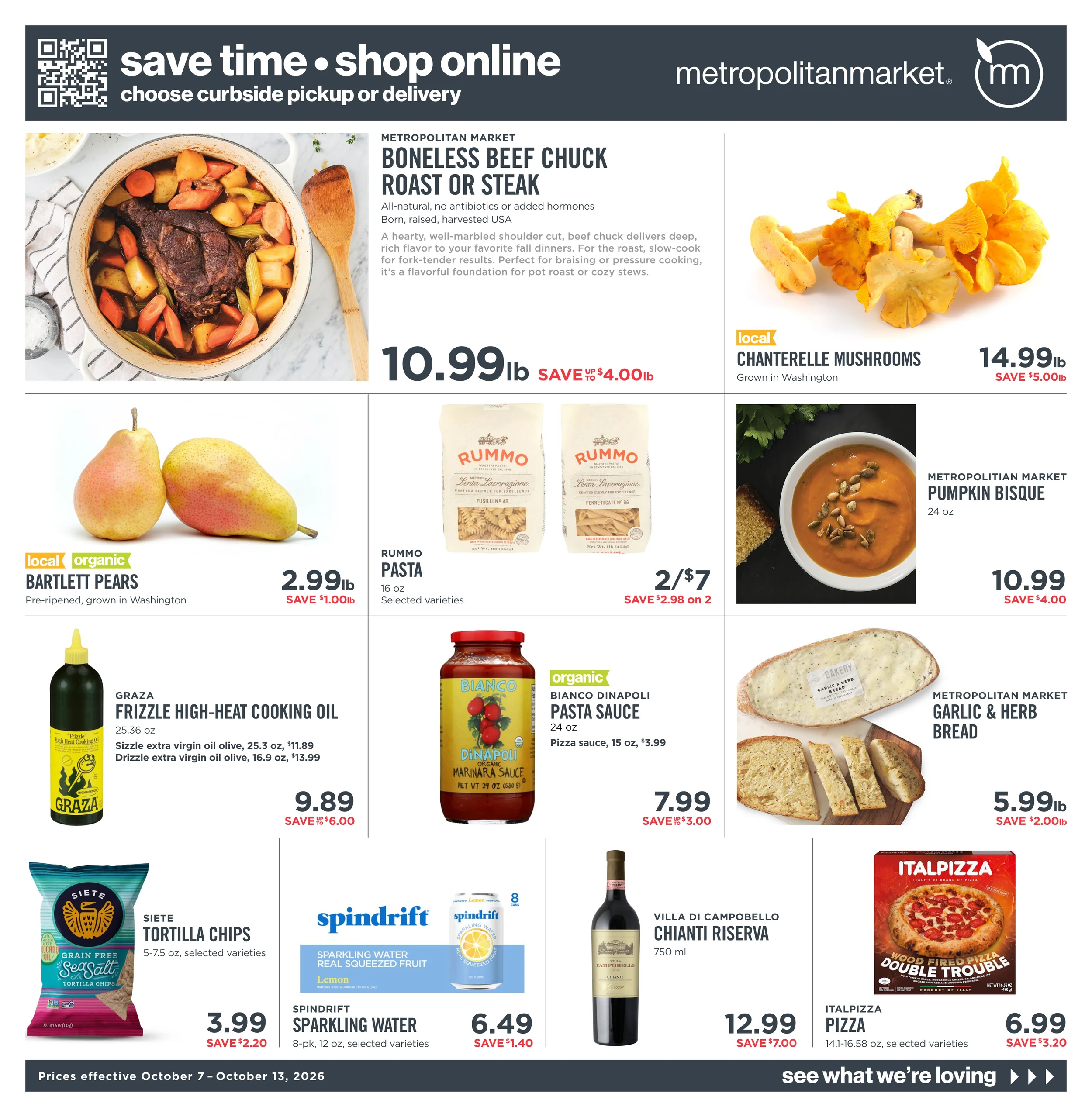 Metropolitan Market Weekly Ad - Page 1